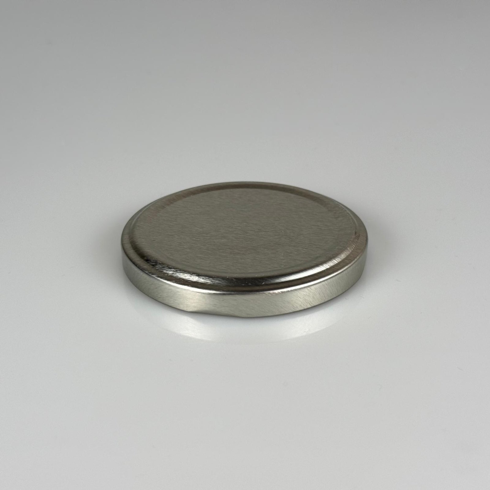 66 MM TWİST-OFF GÜMÜŞ METAL KAPAK