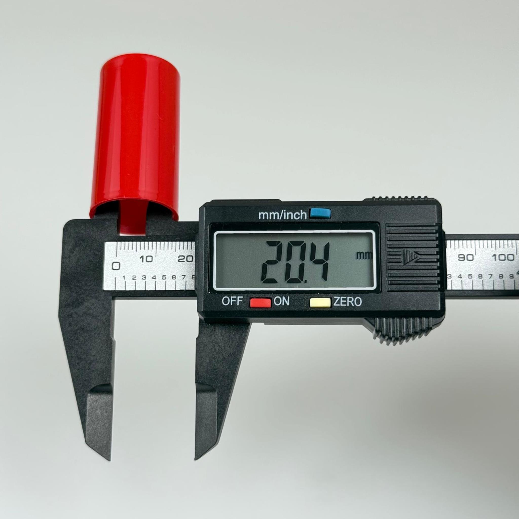 20 MM PARFÜM ŞİŞE KAPAĞI PLASTİK - KIRMIZI