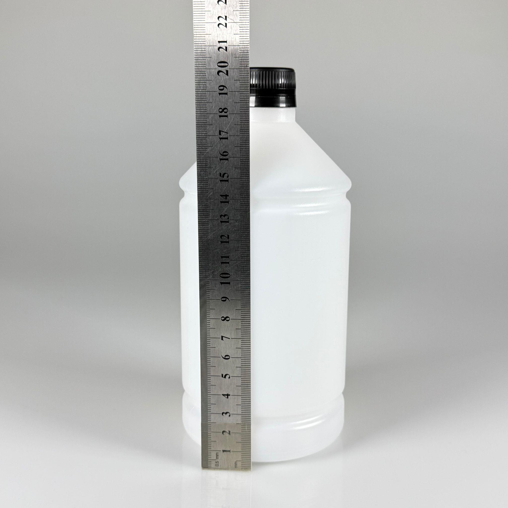 1000 CC TİNER ŞİŞESİ - SİYAH KİLİTLİ KAPAKLI - 1000 ML KİMYASALA DAYANIKLI PLASTİK ŞİŞE - 1 LT POLİETİLEN ŞİŞE