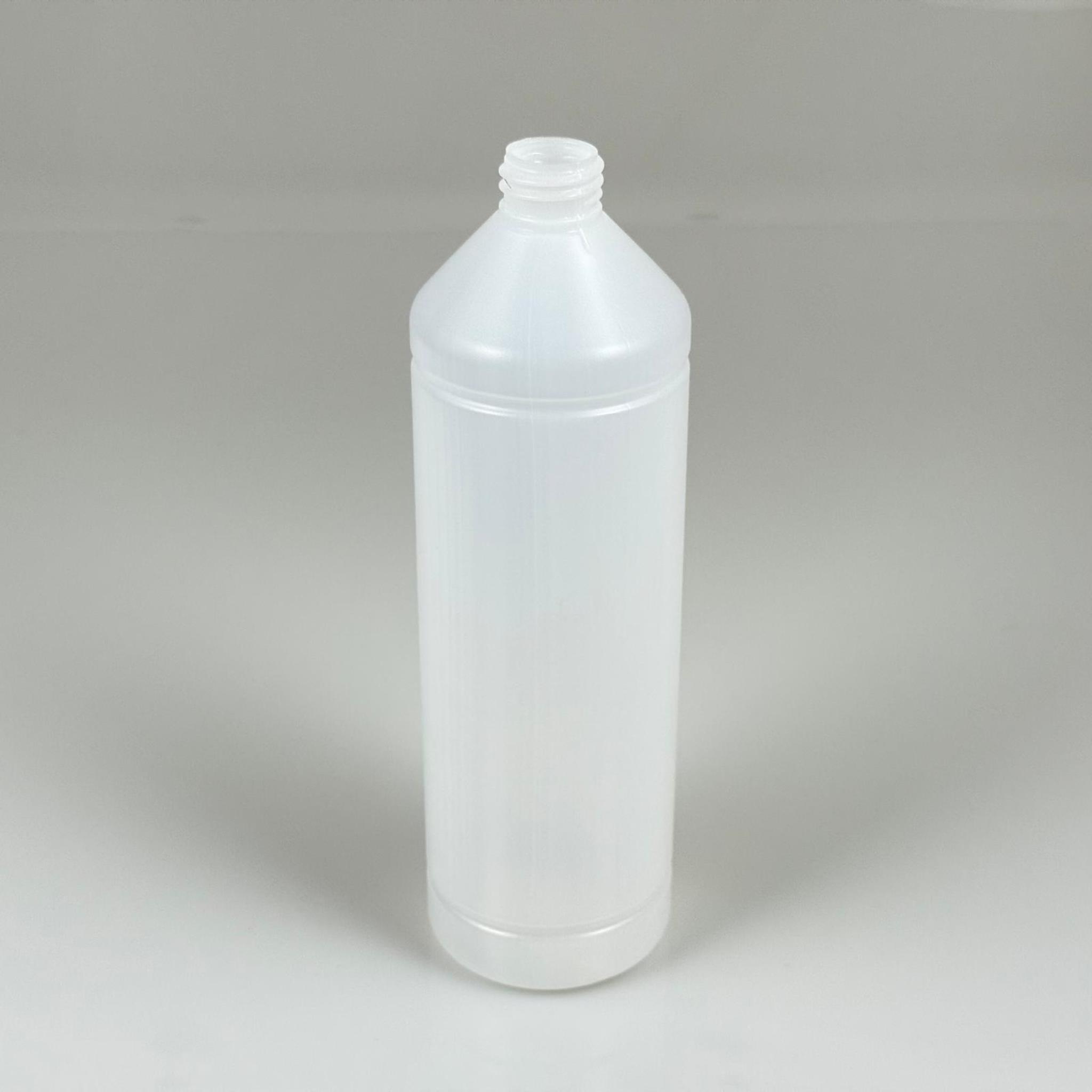 1 LİTRE TİNER ŞİŞESİ - 28 AĞIZ KAPAKSIZ - 1000 ML KİMYASALA DAYANIKLI PLASTİK ŞİŞE - 1 LT POLİETİLEN ŞİŞE UZUN