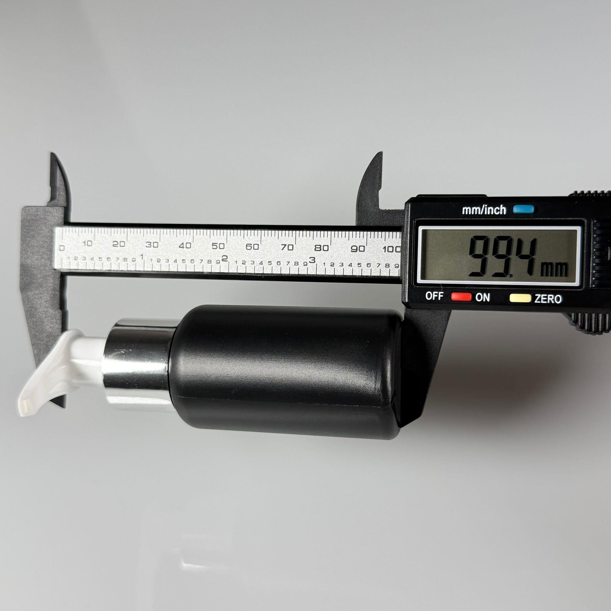 50 CC SİYAH POLİETİLEN PLASTİK ŞİŞE - GÜMÜŞ POMPALI - 50 ML POMPALI PLASTİK ŞİŞE