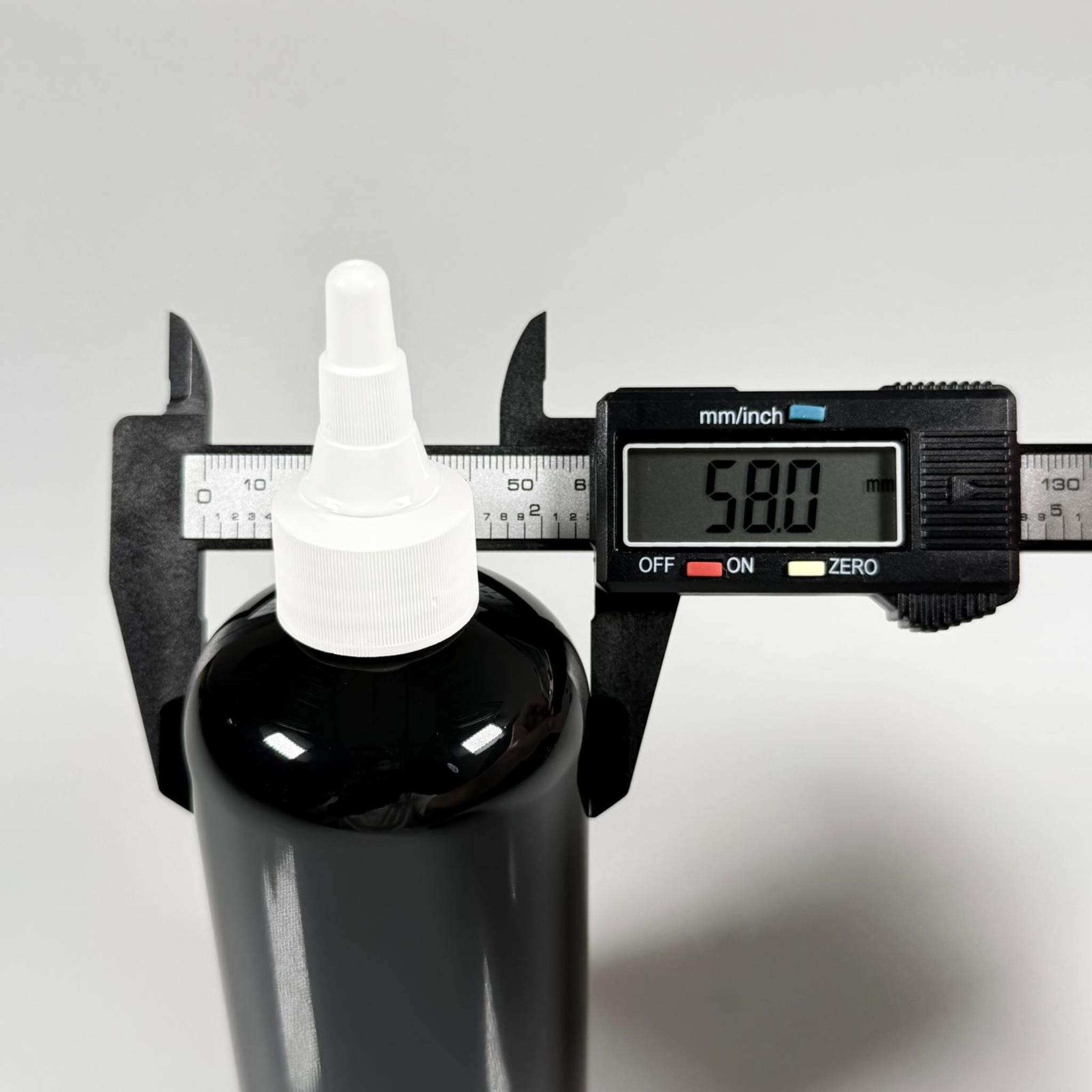 250 CC SİYAH ŞİŞE - BEYAZ ASANSÖR AKITICI KAPAKLI - 250 ML AKITICILI PLASTİK ŞİŞE - ZEYNEP MODEL PET ŞİŞE