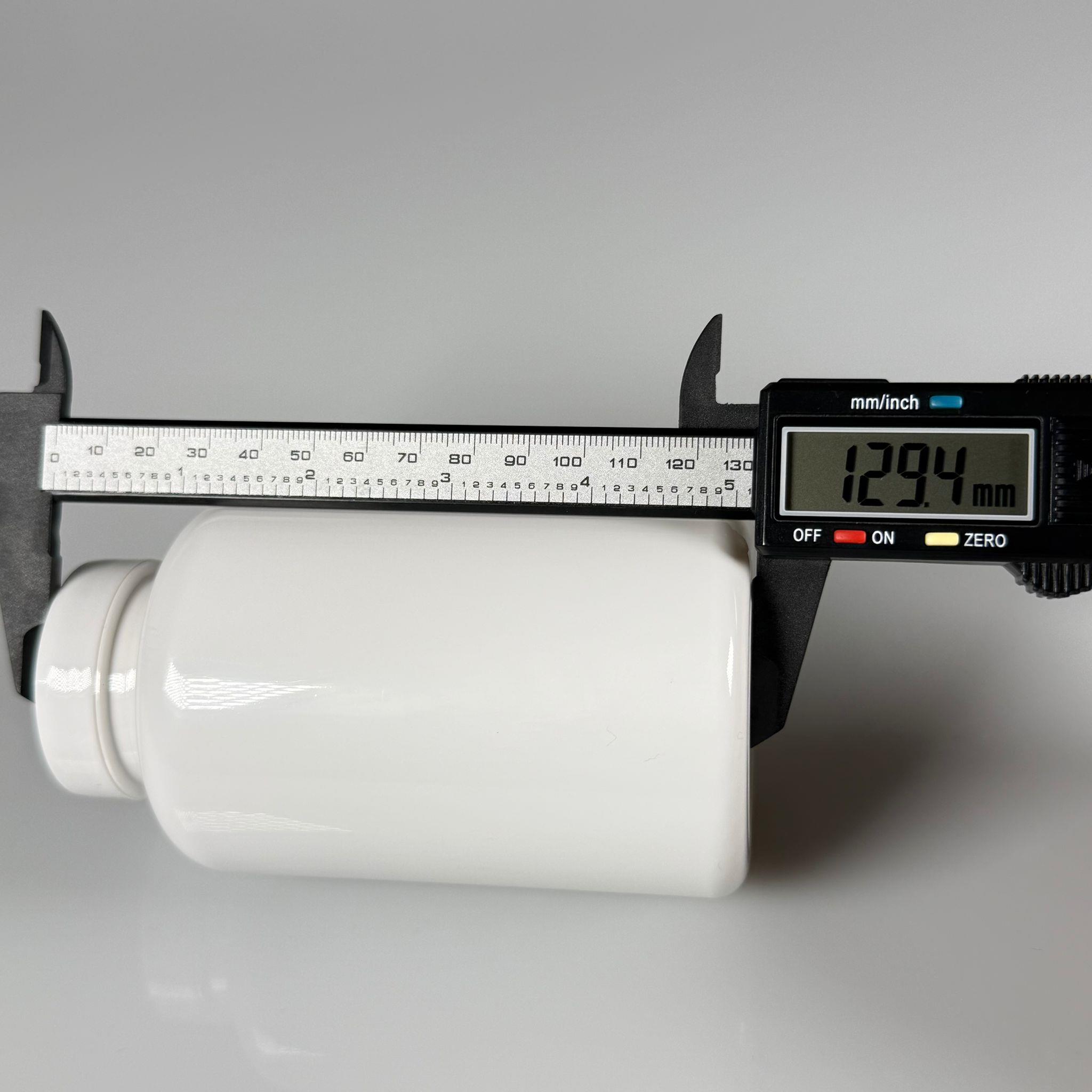 400 CC BEYAZ PET TABLET ŞİŞESİ - BEYAZ KAPAKLI - 400 ML KAPSÜL KUTUSU - İLAÇ ŞİŞESİ - MEDİKAL HAP ŞİŞESİ - FARMASÖTİK KAVANOZ