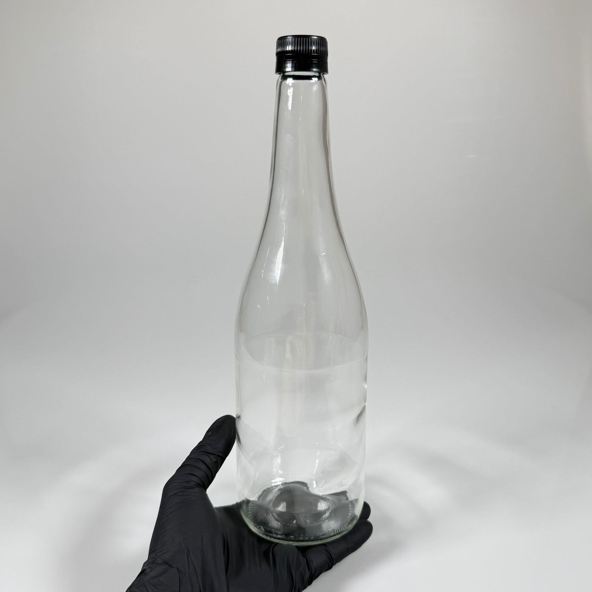 1000 CC CAM ŞERBET ŞİŞESİ - SİYAH KİLİTLİ KAPAKLI - 1 LİTRE CAM ŞİŞE - 1000 ML KAPAKLI CAM ŞİŞE - ŞİŞECAM ÜRÜN KODU 418699
