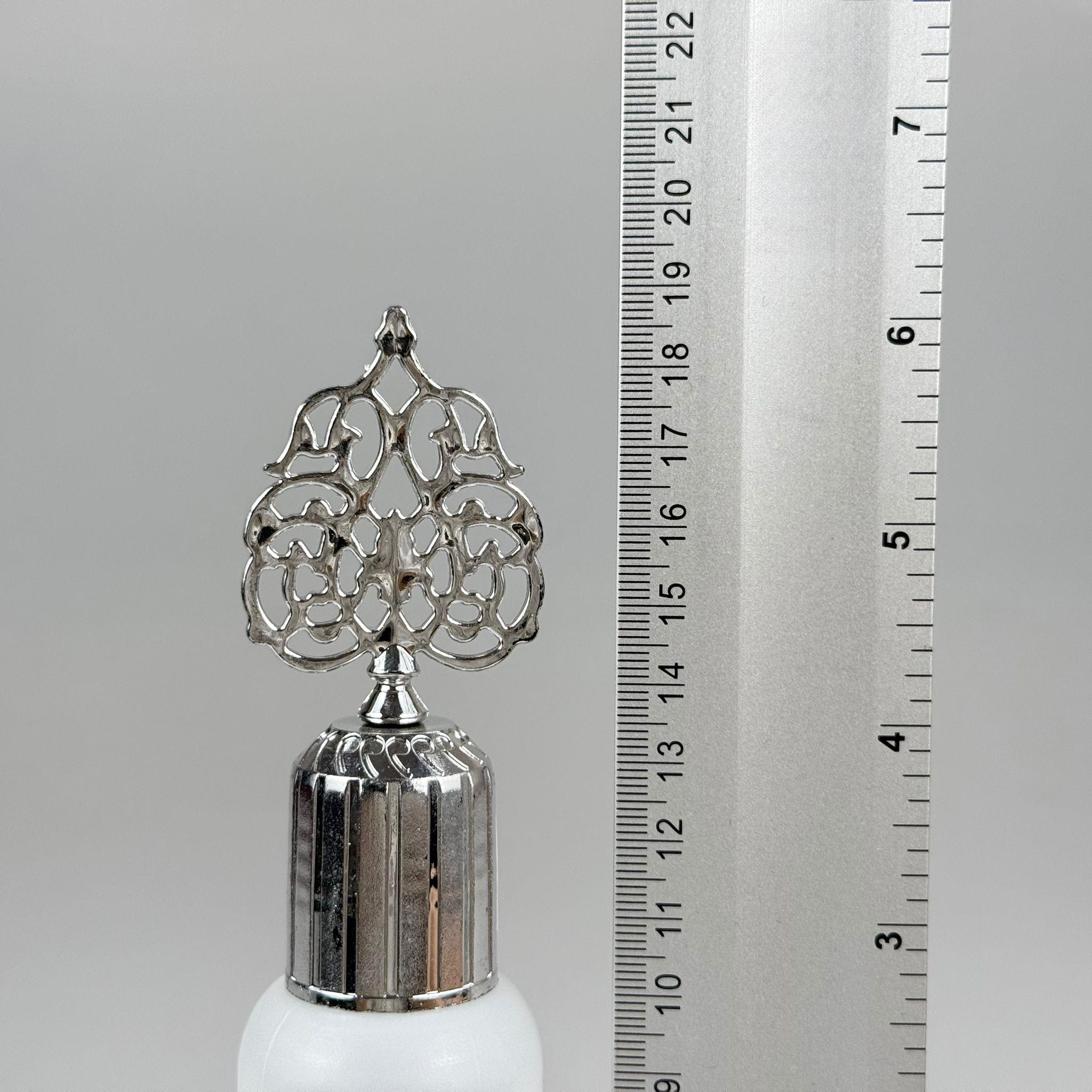 100 CC NATÜREL SERT POLİETİLEN ŞİŞE + GÜMÜŞ OSMANLI KAPAK  ( 24 MM ) + PLASTİK TIPALI - 100 ML SERT POLİETİLEN KOLONYA ŞİŞESİ