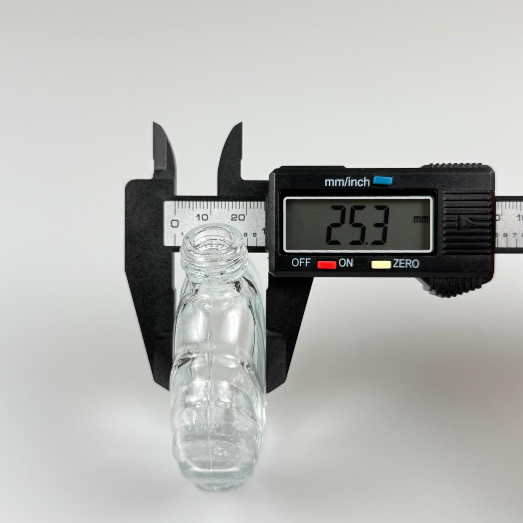 45 CC İSTİRİDYE MODEL CAM ŞİŞE - 18 MM AĞIZ - 45 ML PRESTİJLİ ŞİŞE