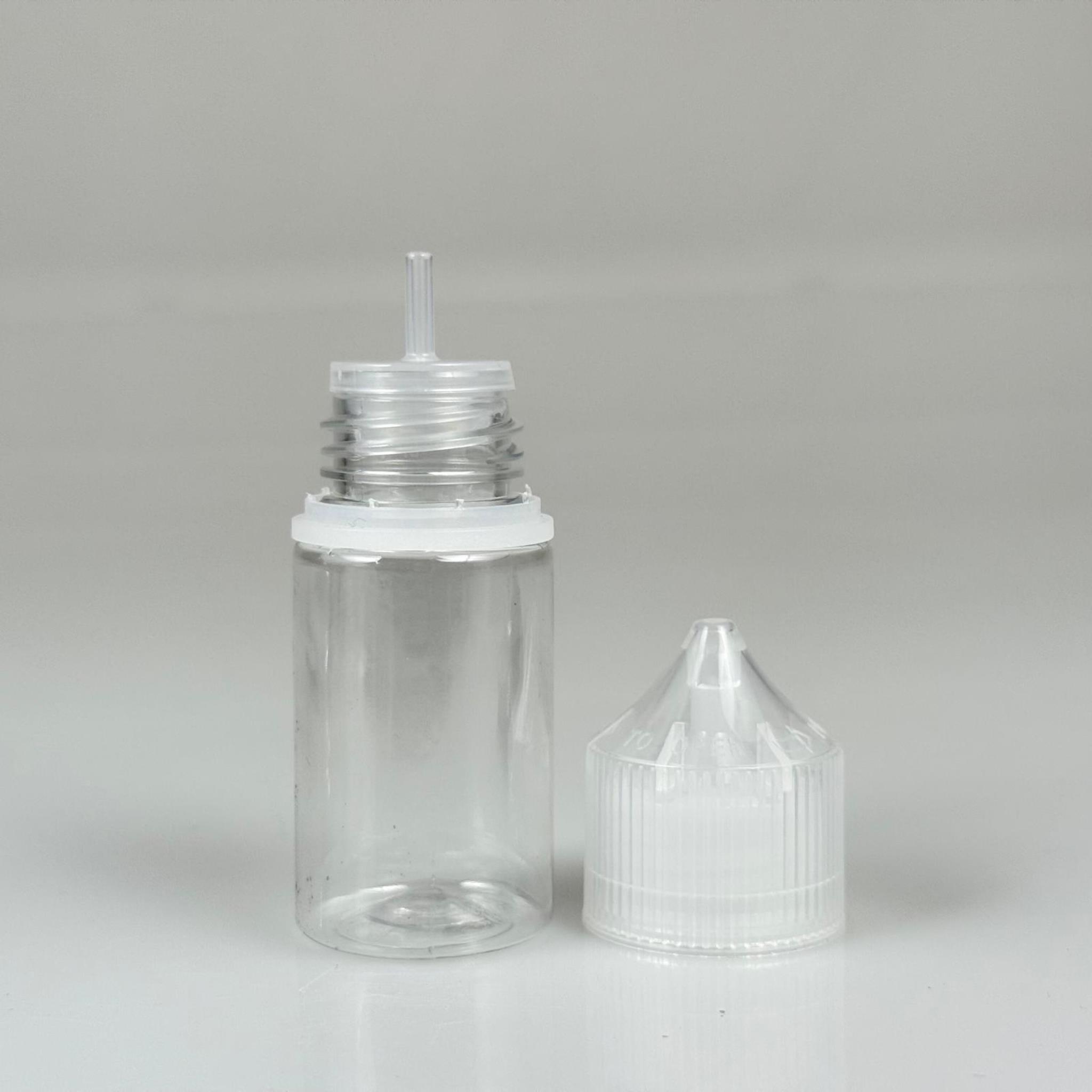 30 CC GORİLLA ŞİŞE - ŞEFFAF - 30 ML LİKİT ŞİŞESİ - MÜREKKEP ŞİŞESİ - KAPAKLI  - TIPALI - İĞNE UÇLU DAMLALIKLI ŞİŞE