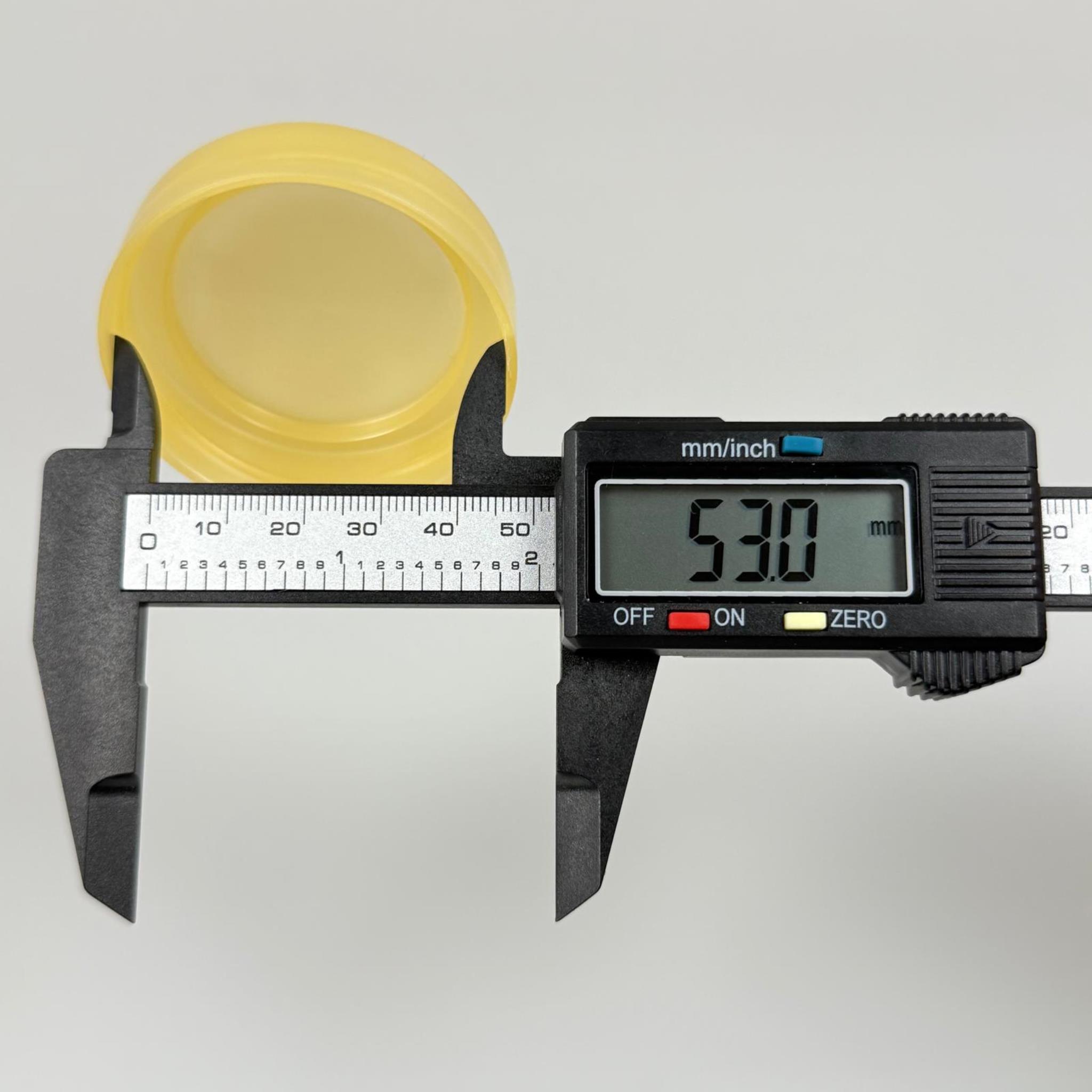 53 MM TWİST-OFF PLASTİK GOLD KAPAK - 53 MM PLASTİK KAPAK