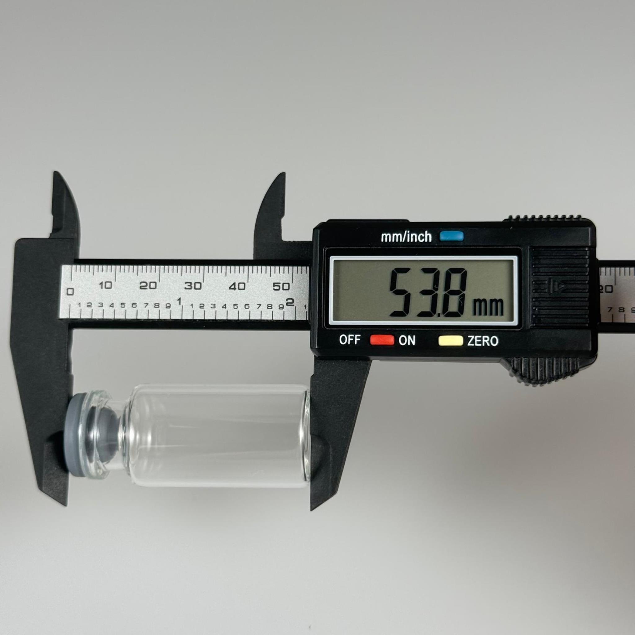 23X50 MM İNCE BOROSİLİKAT FLAKON CAM ŞİŞE 12 ML + BUTİL KAUÇUK TIPA 20 MM - ŞEFFAF CAM İLAÇ, ECZA, PENİSİLİN, MEDİKAL, LABORATUVAR, FARMASÖTİK ŞİŞELERİ