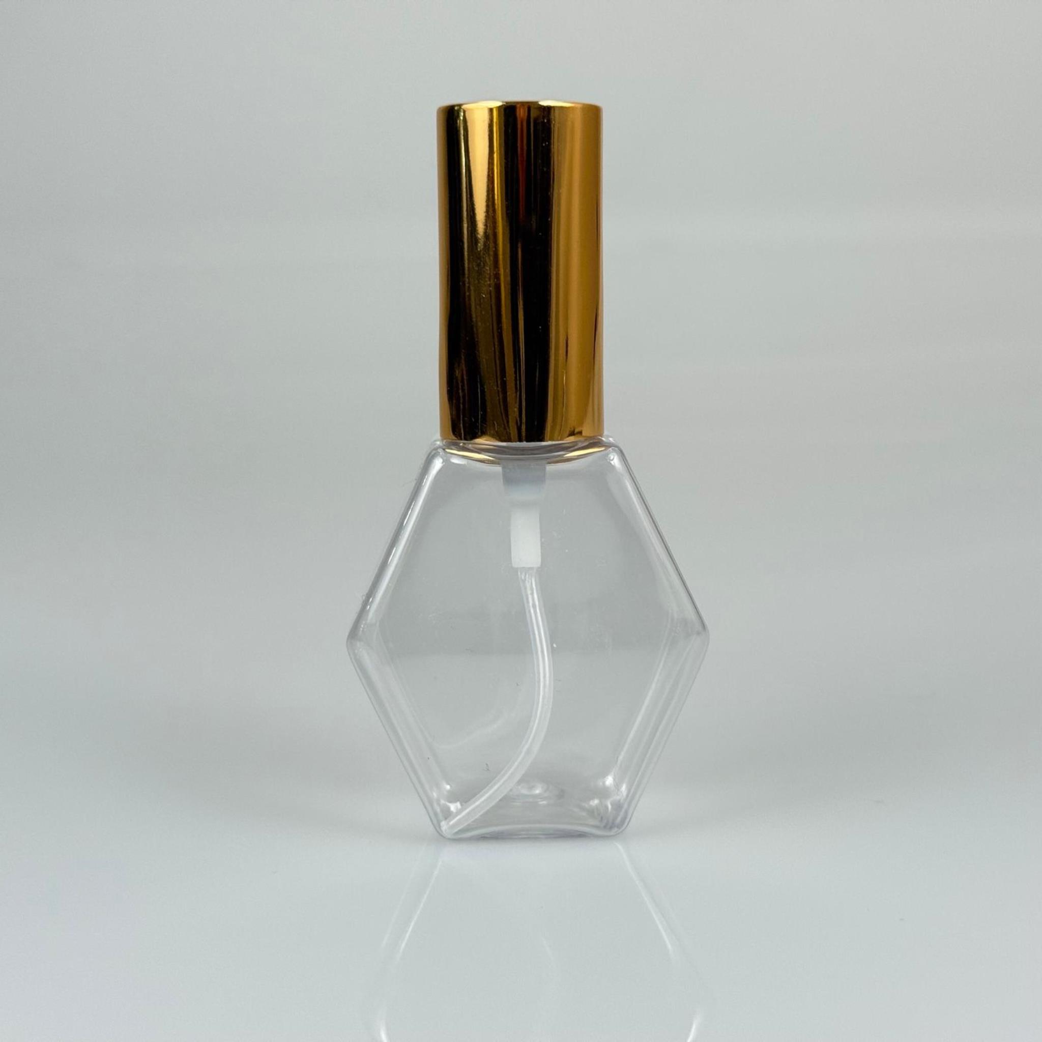 40 ML PET KOLONYA, PARFÜM VB ŞİŞELERİ - METAL ALÜMİNYUM GOLD KAPAK + VİDALI SPREY + 40 CC ALTIGEN ŞİŞE SET TAKIM