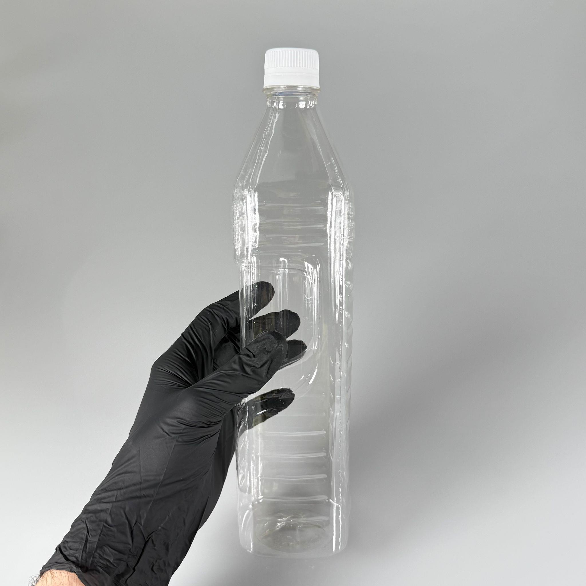 1000 CC KÖŞELİ PET ŞİŞE - BEYAZ KİLİTLİ KAPAKLI 1 LİTRE KARE PLASTİK ŞİŞE - ZEYTİNYAĞ ŞİŞESİ