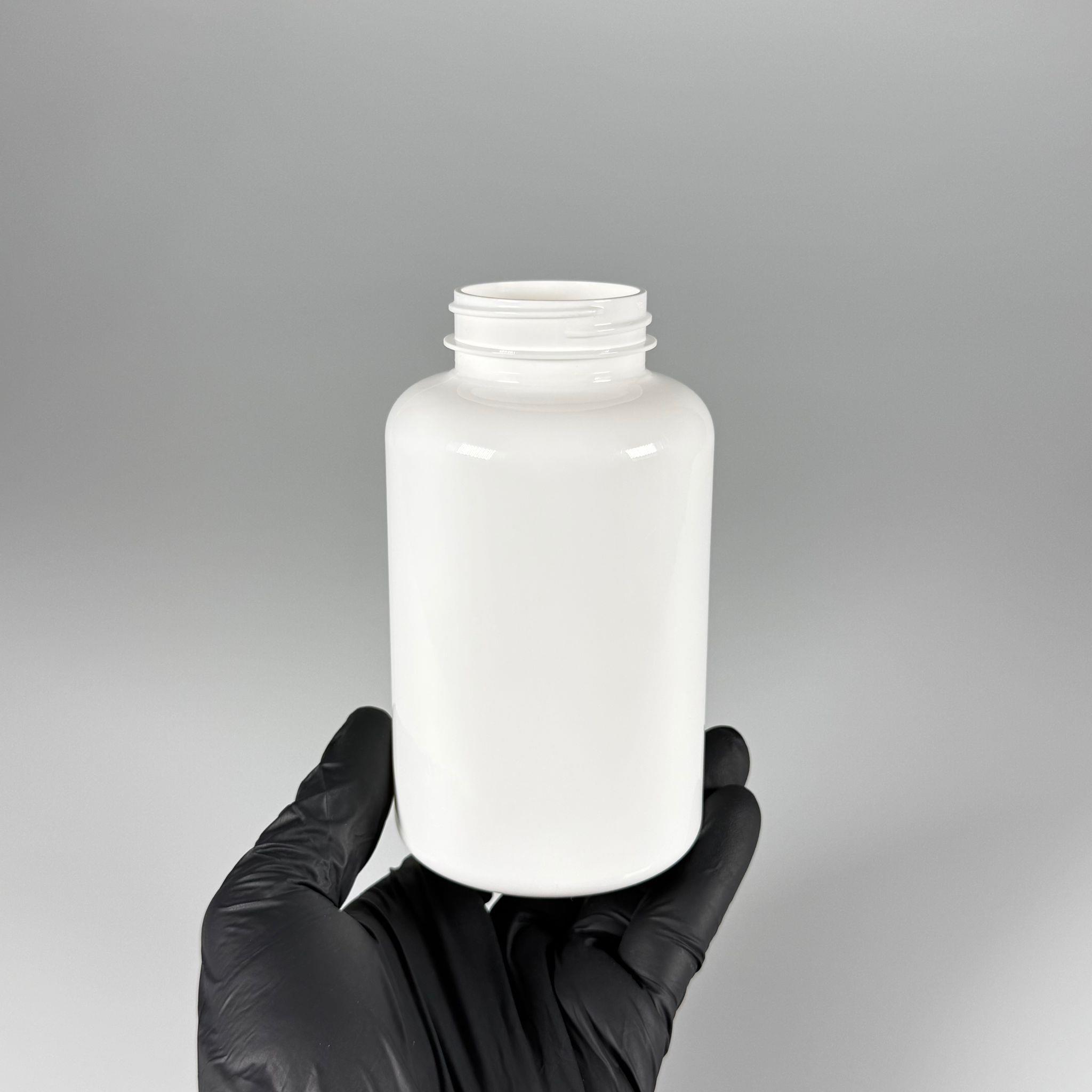 400 CC BEYAZ PET TABLET ŞİŞESİ - 45 AĞIZ KAPAKSIZ - 400 ML KAPSÜL KUTUSU - İLAÇ ŞİŞESİ - MEDİKAL HAP ŞİŞESİ - FARMASÖTİK KAVANOZ