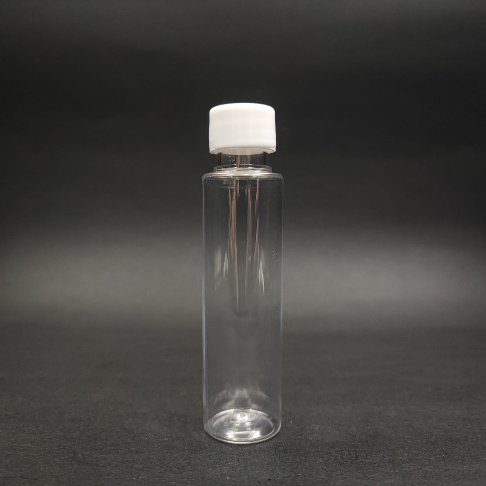 35 CC ŞEFFAF PLASTİK UZUN ŞİŞE + KENDİNDEN CONTALI SIZDIRMAZ BEYAZ KAPAK - 35 ML KAPAKLI PET ŞİŞE