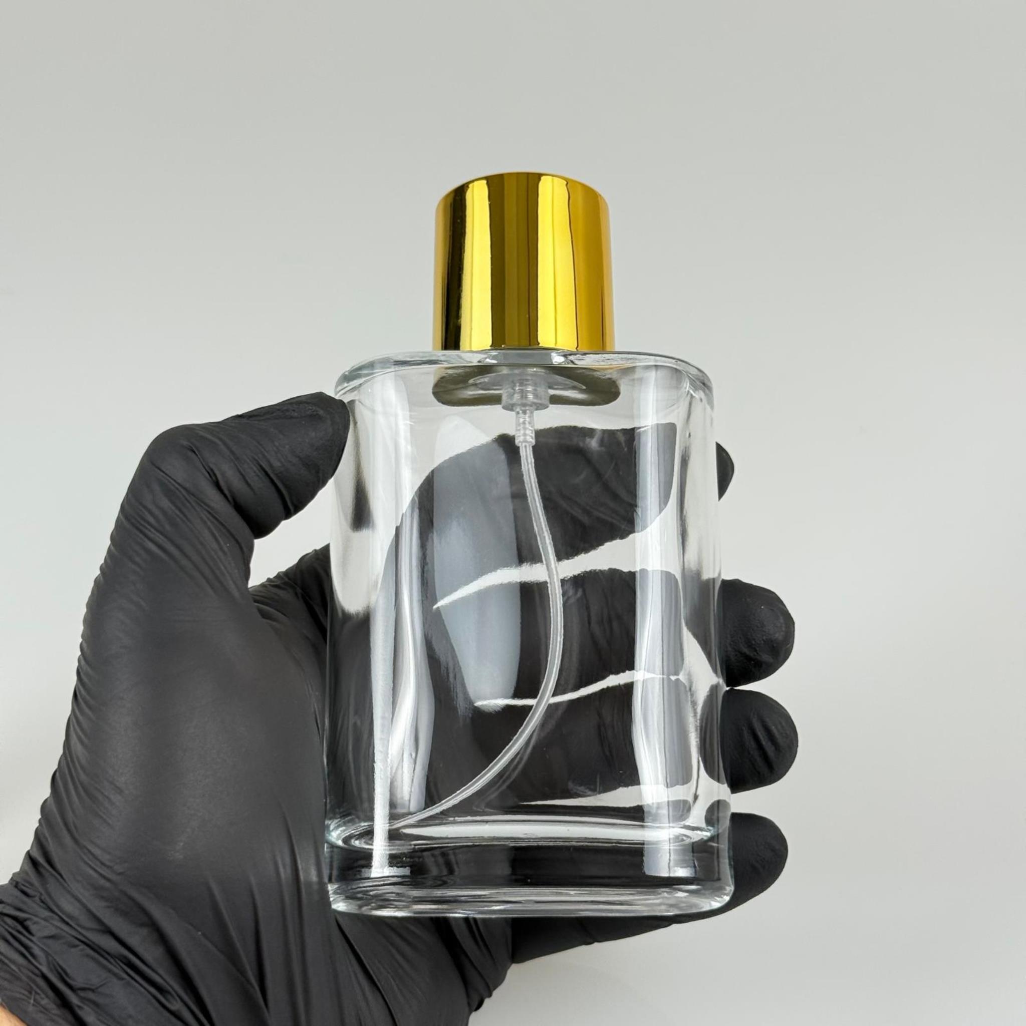 100 ML YASSI MODEL CEO PARFÜM ŞİŞESİ + SİYAH METAL SPREYLİ + GOLD GENİŞ KAPAKLI (AĞIZ 15 MM GEÇME KOLAY KAPAMA)