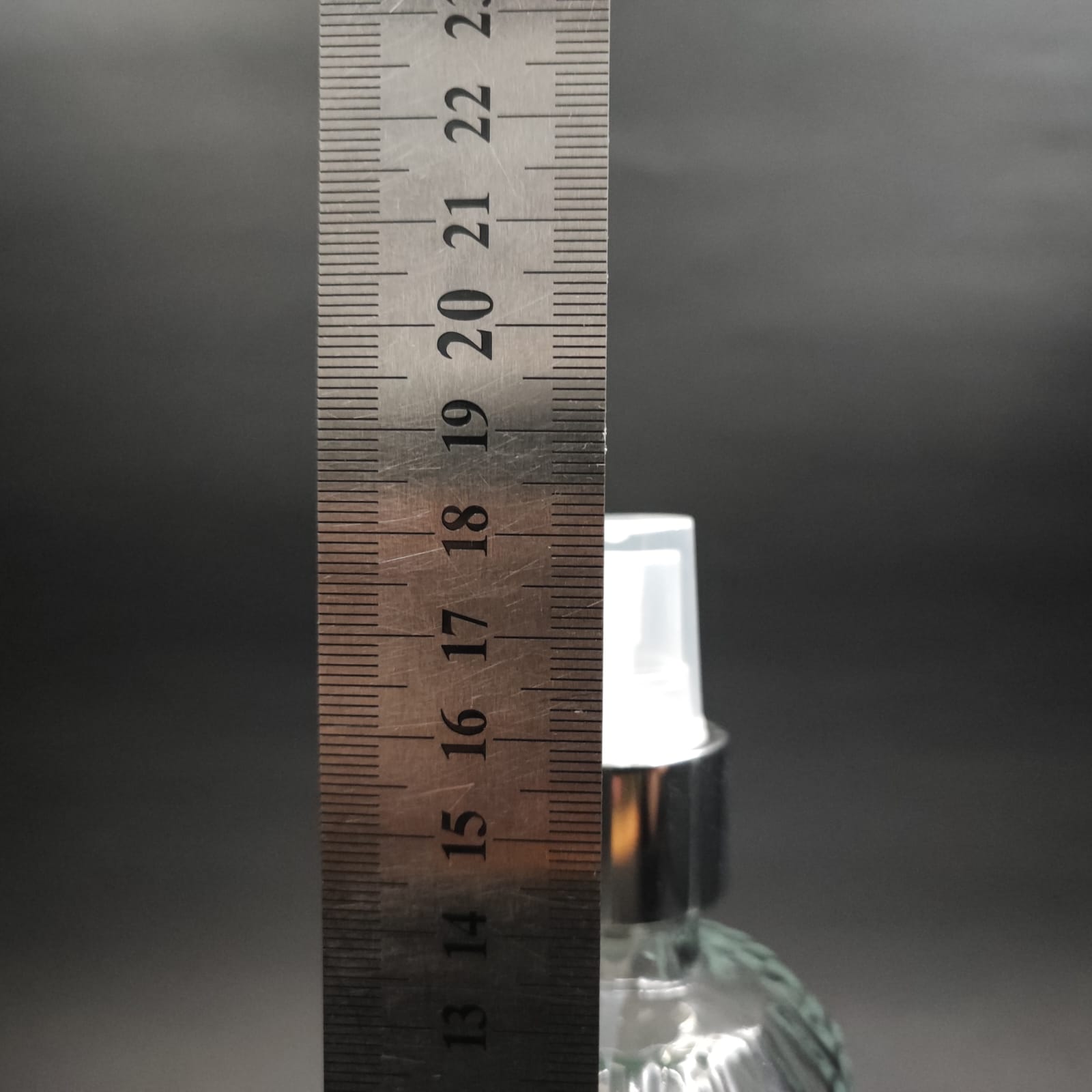 200 CC SİLİNDİR ZÜMRÜT MODEL CAM KOLONYA ŞİŞE - GÜMÜŞ SPREYLİ - 200 ML ZÜMRÜT CAM KOLONYA ŞİŞELERİ