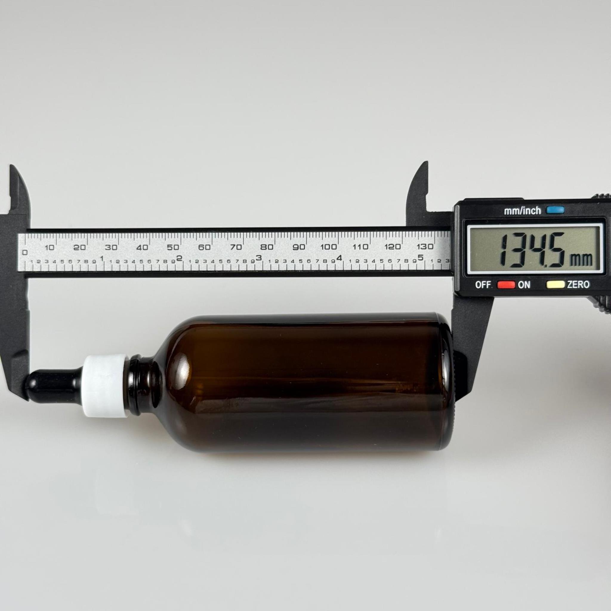 100 CC AMBER CAM DAMLALIKLI ŞİŞE - SİYAH EMZİK + BEYAZ DÜZ KAPAK + CAM PİPET TAKIM - 100 ML KAHVERENGİ DAMLALIKLI ŞİŞE SETİ