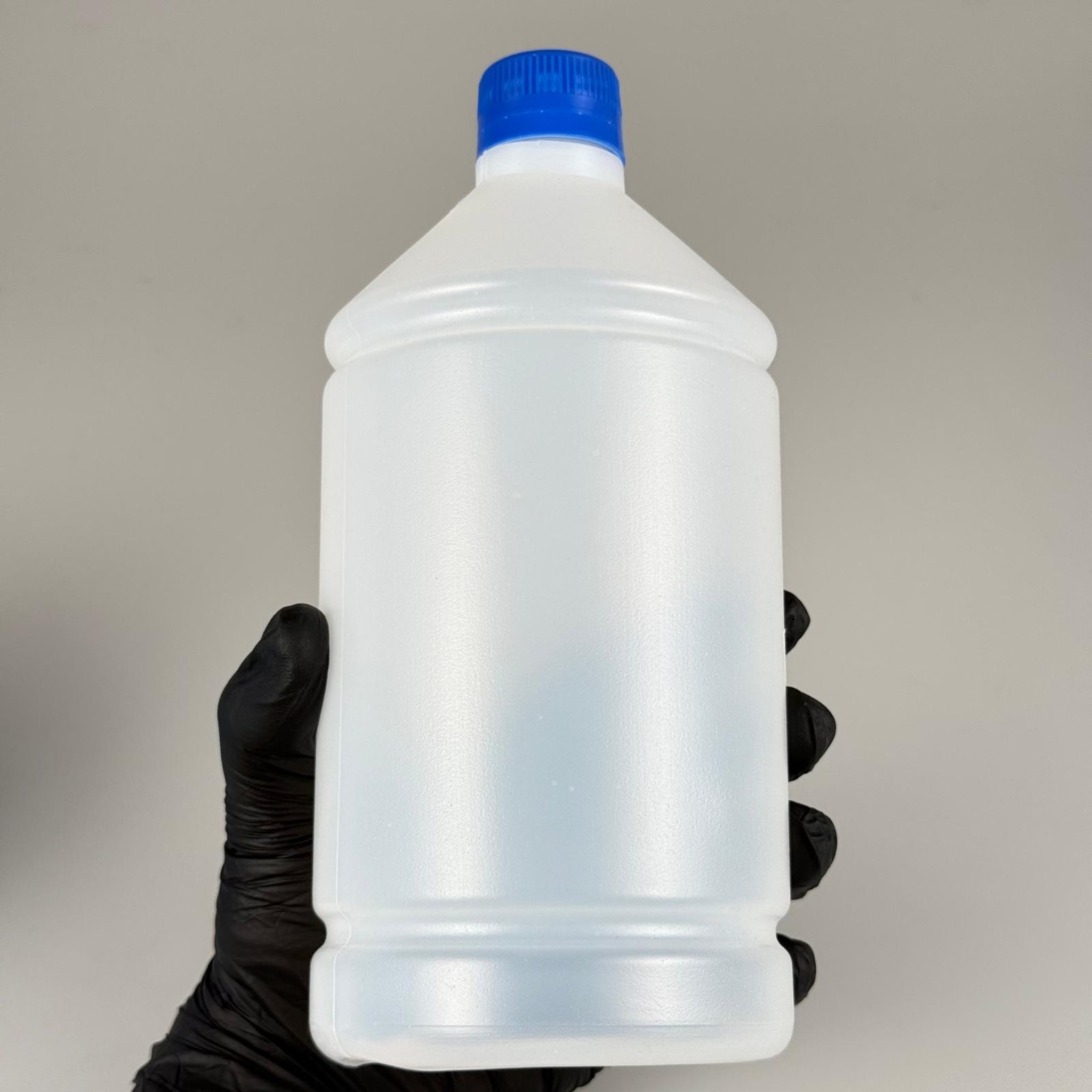 1000 CC TİNER ŞİŞESİ - MAVİ KİLİTLİ KAPAKLI - 1000 ML KİMYASALA DAYANIKLI PLASTİK ŞİŞE - 1 LT POLİETİLEN ŞİŞE