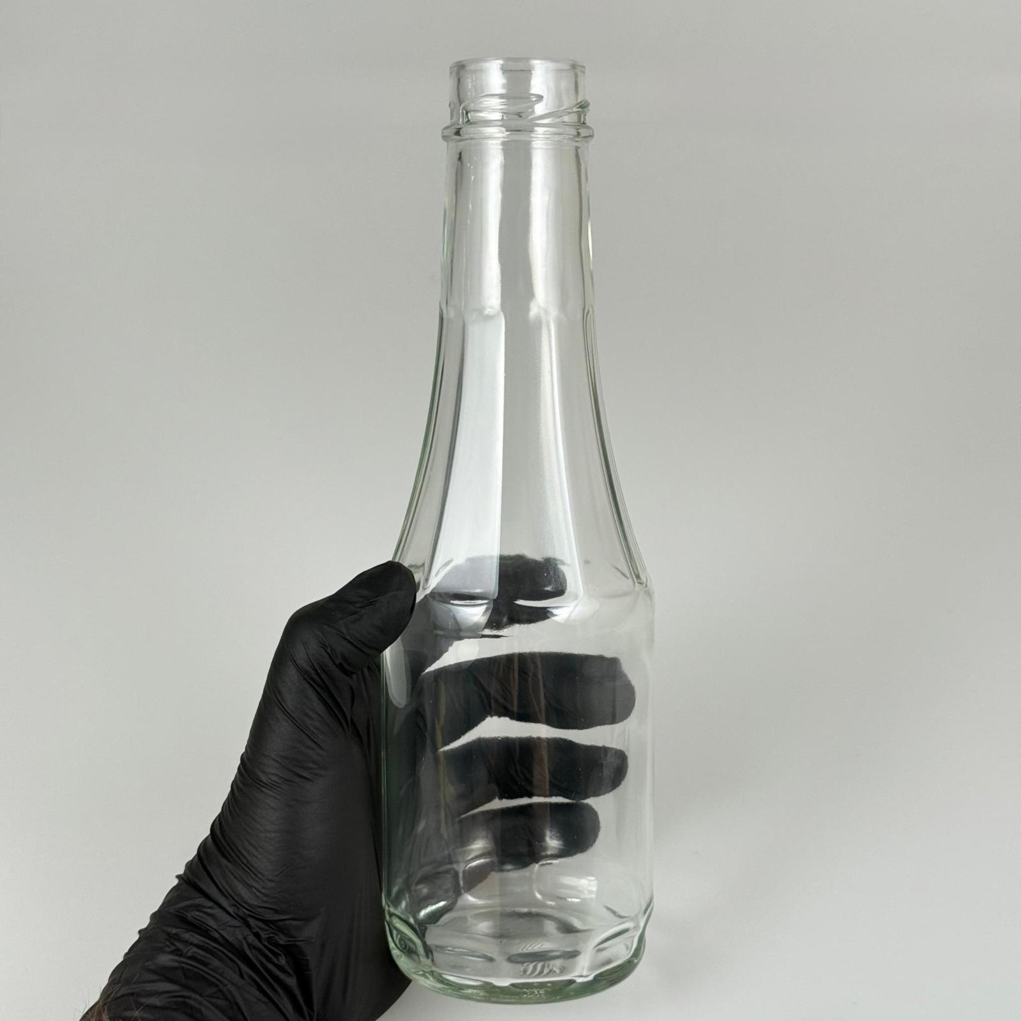 500 CC EKONOMİK MODEL CAM ŞİŞE KAPAKSIZ (38 DERİN AĞIZ) - 500 ML UCUZ CAM ŞİŞE