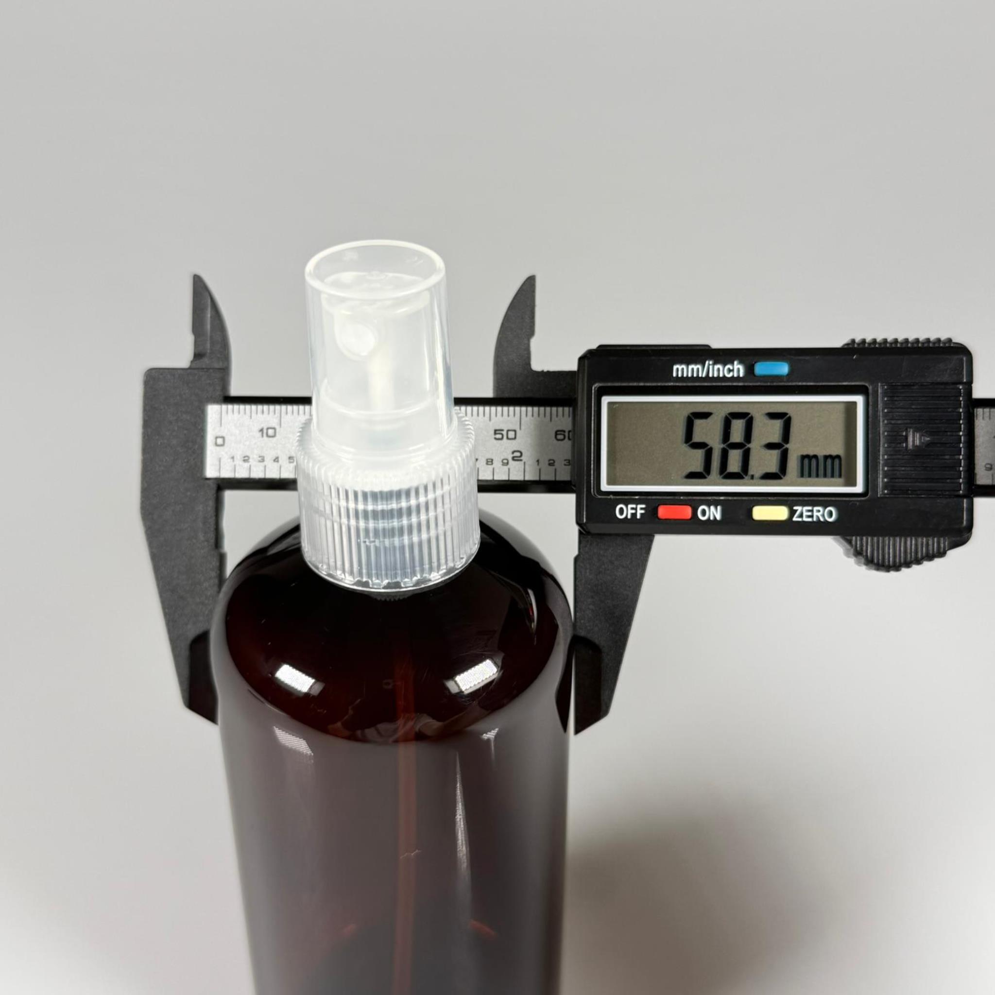 250 CC AMBER ŞİŞE - ŞEFFAF SPREYLİ - 250 ML SPREYLİ PLASTİK ŞİŞE - ZEYNEP MODEL PET ŞİŞE