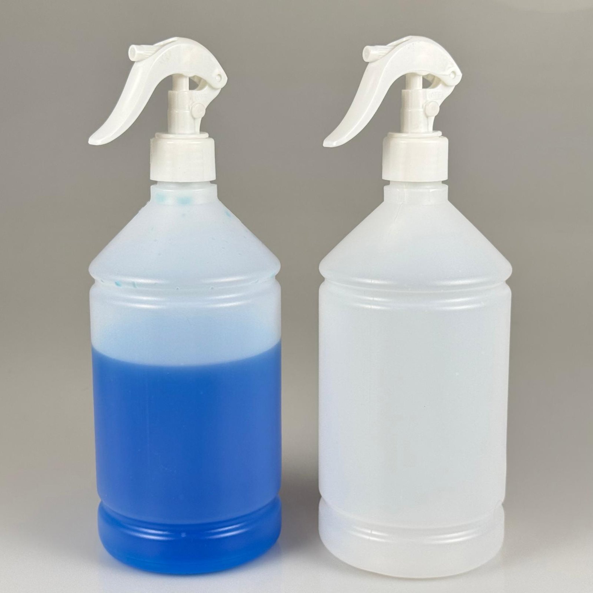 1000 CC TİNER ŞİŞESİ - BEYAZ TRİGER TETİK SPREYLİ (DUMAN PÜSKÜRTÜR) - 1000 ML KİMYASALA DAYANIKLI PLASTİK ŞİŞE - 1 LT POLİETİLEN ŞİŞE