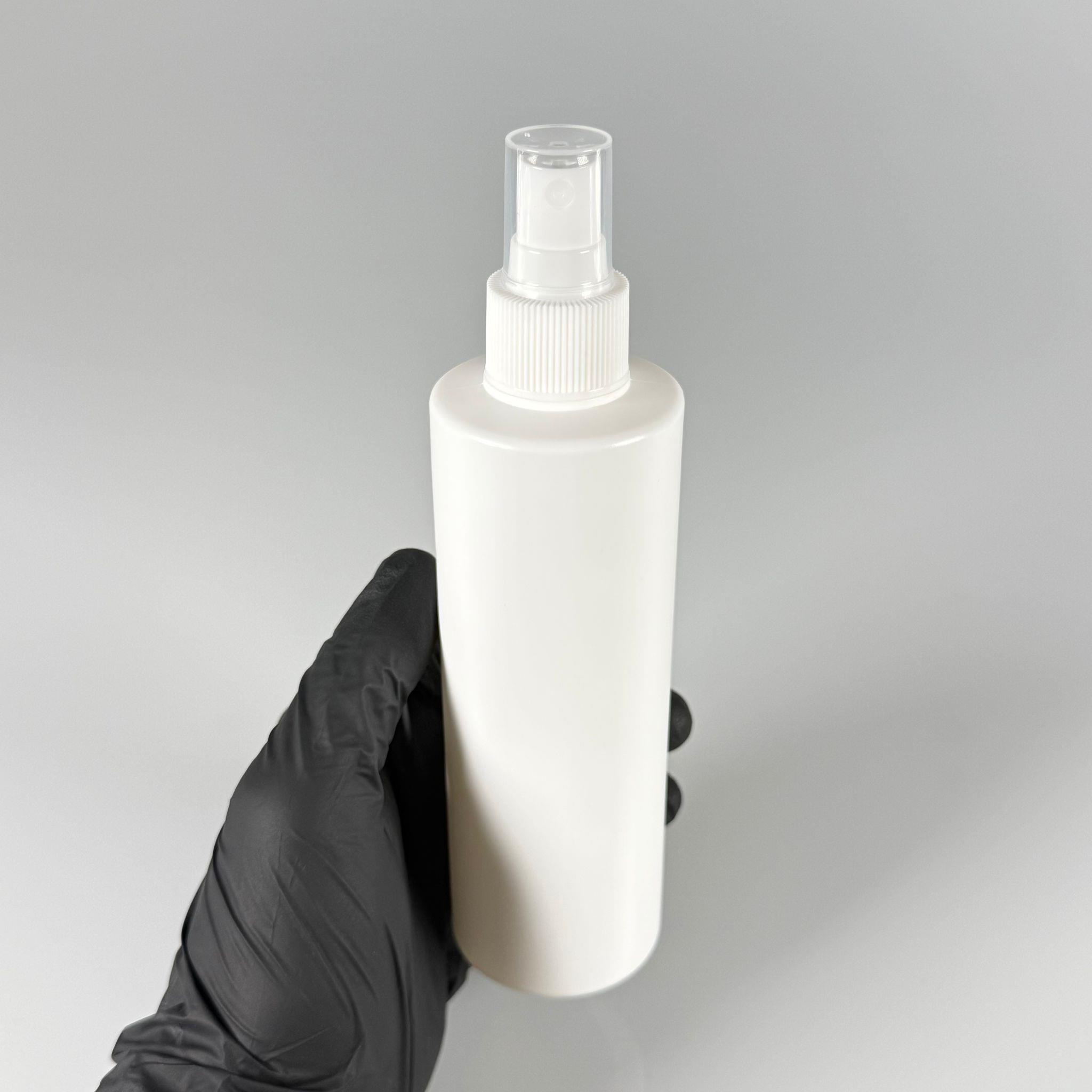 200 CC (SİLME 250 CC) BEYAZ SİLİNDİR MODEL MAT SERT POLİETİLEN ŞİŞE - BEYAZ SPREYLİ - 200 ML BEYAZ SPREYLİ PLASTİK ŞİŞE