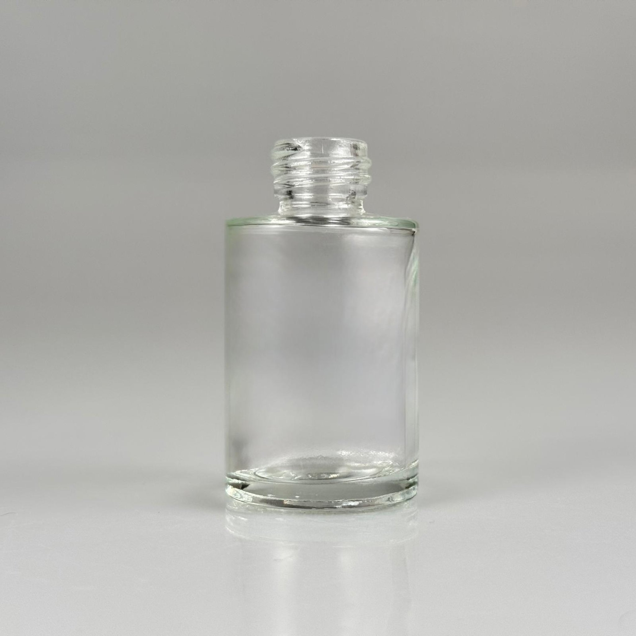 30 CC OMUZLU ŞEFFAF CAM ŞİŞE - 20 AĞIZ - 30 ML KÜT BOYUNLU CAM SERUM ŞİŞESİ