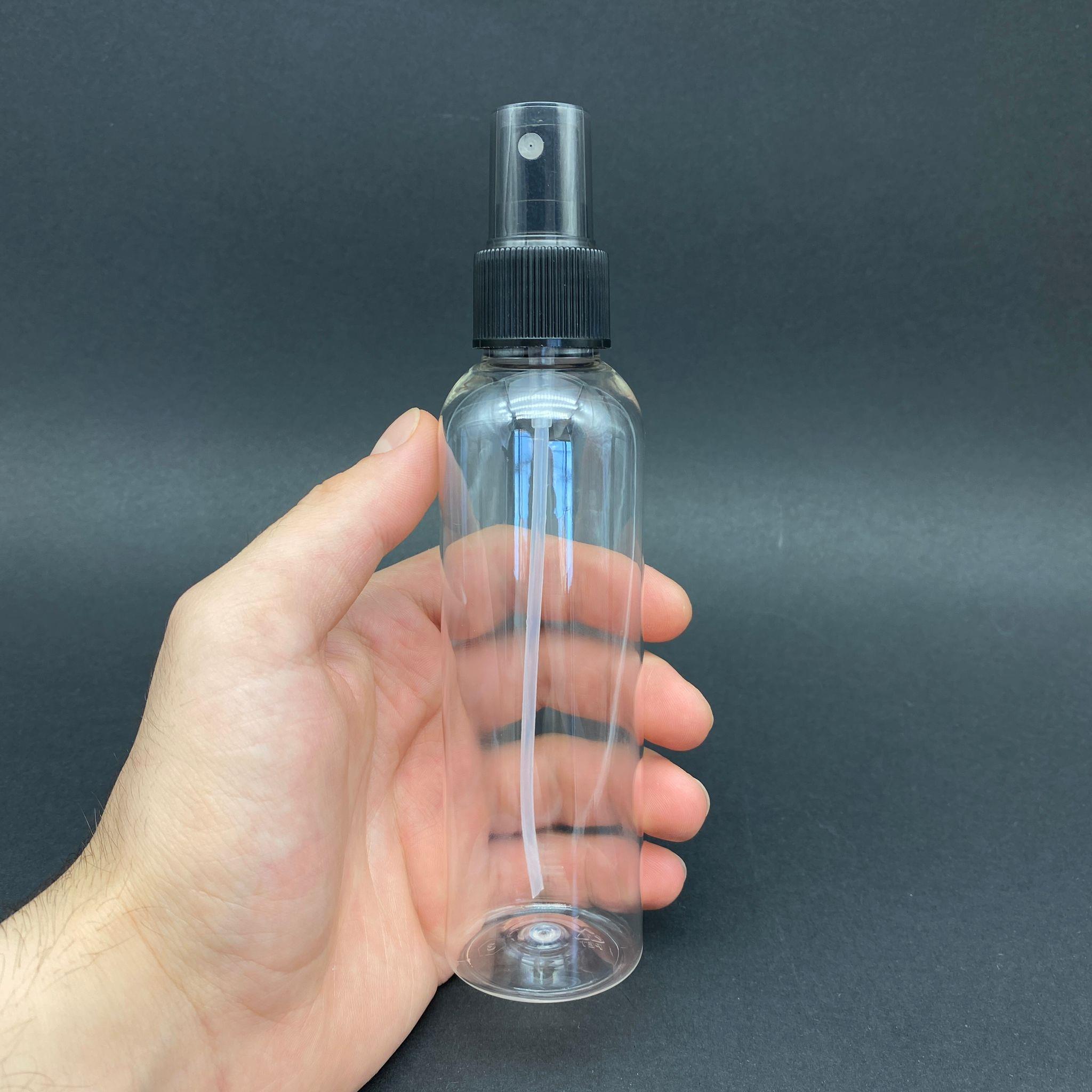 150 CC PLASTİK ŞİŞE SİYAH SPREYLİ TAKIM - 150 ML SPREYLİ PET ŞİŞE