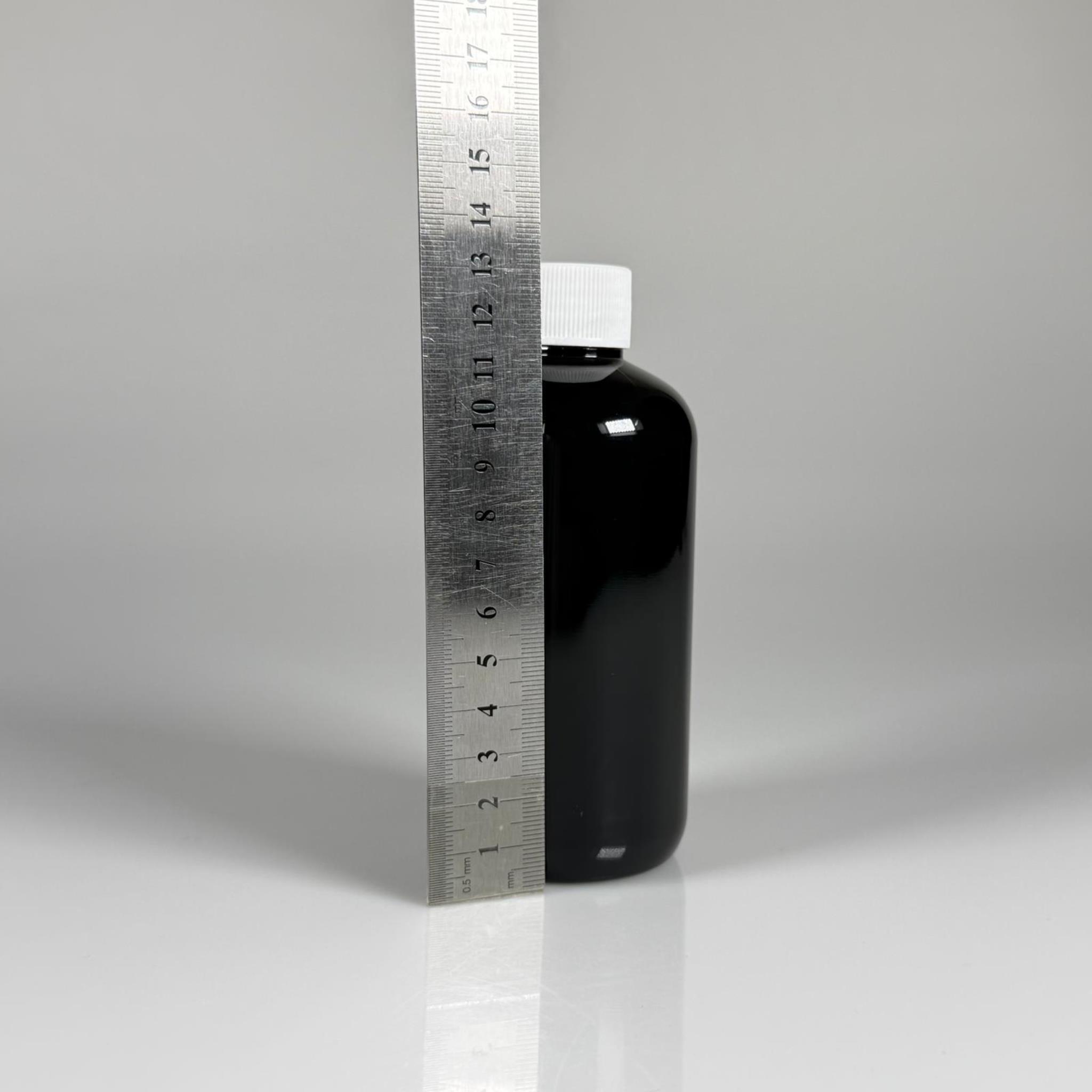 250 CC SİYAH ŞİŞE - BEYAZ KAPAKLI - KOLONYA TIPALI - 250 ML PLASTİK KOLONYA ŞİŞESİ - ZEYNEP MODEL PET ŞİŞE