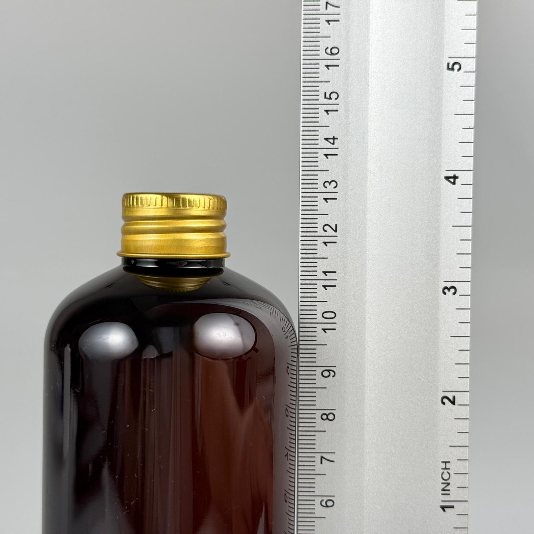 250 CC AMBER PLASTİK ŞİŞE ZEYNEP MODEL ( 24 AĞIZ ) + KÖPÜK CONTALI GOLD METAL ALÜMİNYUM KAPAKLI TAKIM - 250 ML KAKAPAKLI KAHVERENGİ TOMBUL PET ŞİŞELER