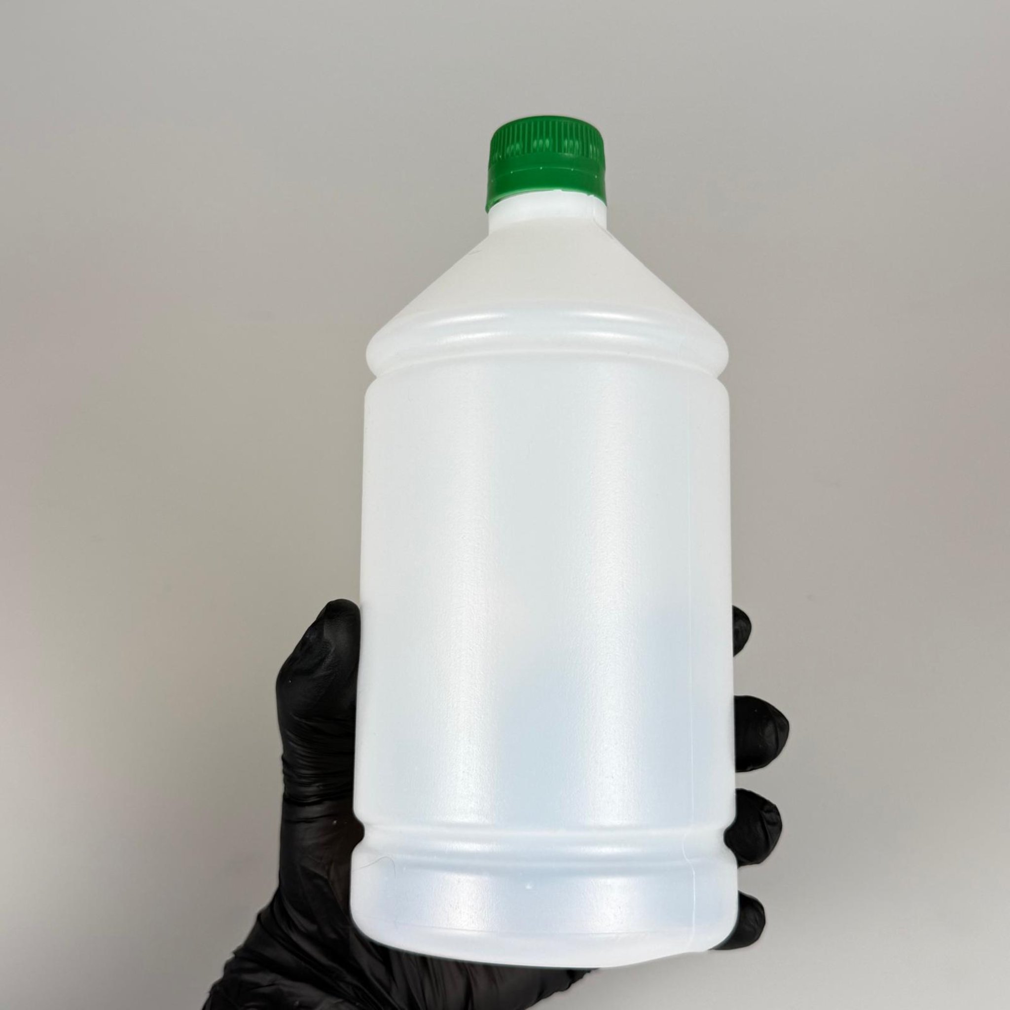 1000 CC TİNER ŞİŞESİ - YEŞİL KİLİTLİ KAPAKLI - 1000 ML KİMYASALA DAYANIKLI PLASTİK ŞİŞE - 1 LT POLİETİLEN ŞİŞE