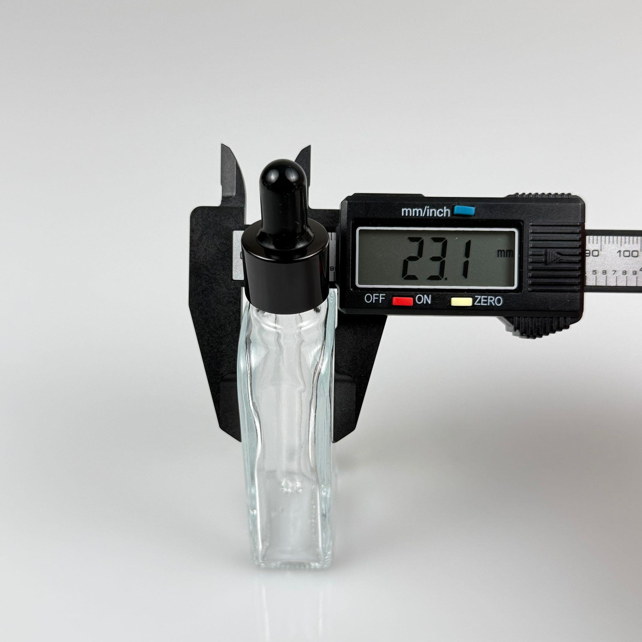 50 CC YASSI DİKDÖRTGEN PRESTİJLİ CAM DAMLALIKLI ŞİŞE - SİYAH EMZİK - SİYAH METALİK KAPAK - 50 ML CAM DAMLALIKLI ŞİŞE - DAMLALIKLI BOŞ ŞİŞE
