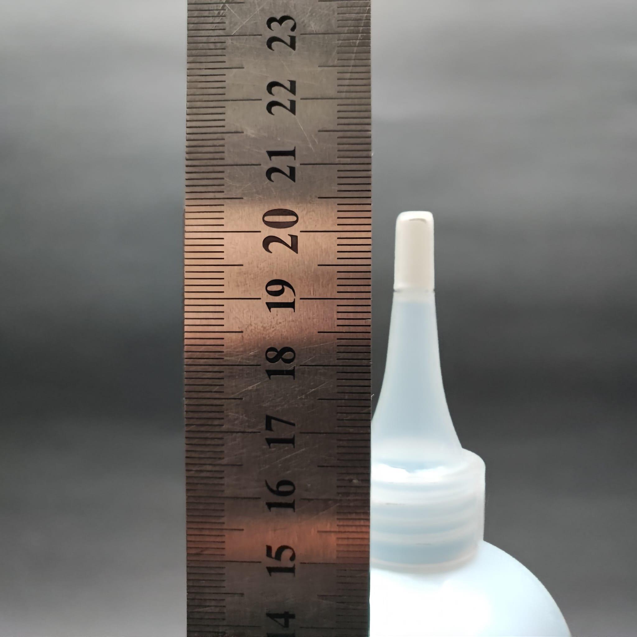 400 CC OVAL BOYUNLU SİLİNDİR PET ŞİŞE (30 GR) - AKITICI ŞEFFAF KAPAKLI - 400 ML PLASTİK ŞİŞE - BEBEK MAVİSİ