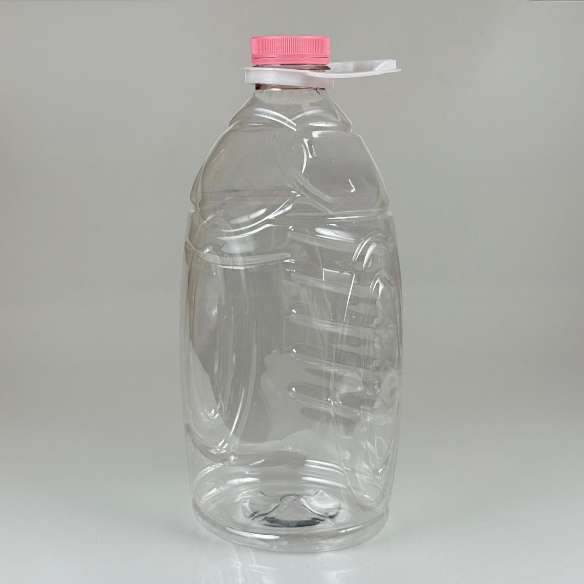 4000 CC SU PETİ PEMBE KAPAKLI - BEYAZ KULPLU 4 LT SU PETİ - KİLİT KAPAKLI - 4 LİTRE UCUZ UYGUN FİYATA BOŞ PET ŞİŞELER