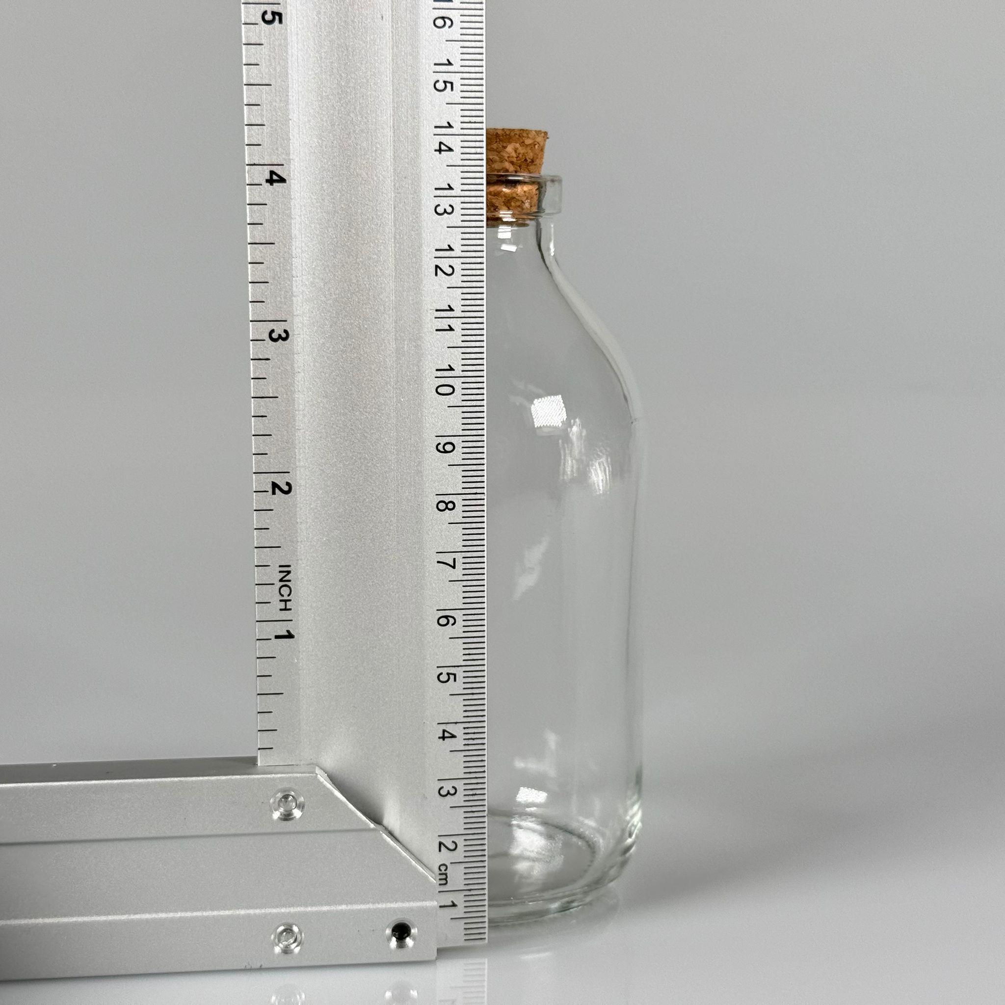 250 CC MANTAR TIPALI CAM ŞİŞE - GENİŞ AĞIZLI MANTAR TIPALI CAM ŞİŞE 250 ML - ŞEFFAF