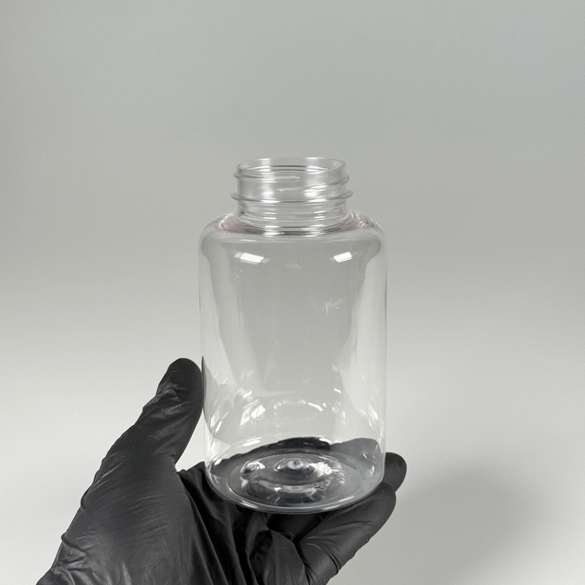 400 CC ŞEFFAF PET TABLET ŞİŞESİ - 45 AĞIZ KAPAKSIZ - 400 ML KAPSÜL KUTUSU - İLAÇ ŞİŞESİ - MEDİKAL HAP ŞİŞESİ - FARMASÖTİK KAVANOZ