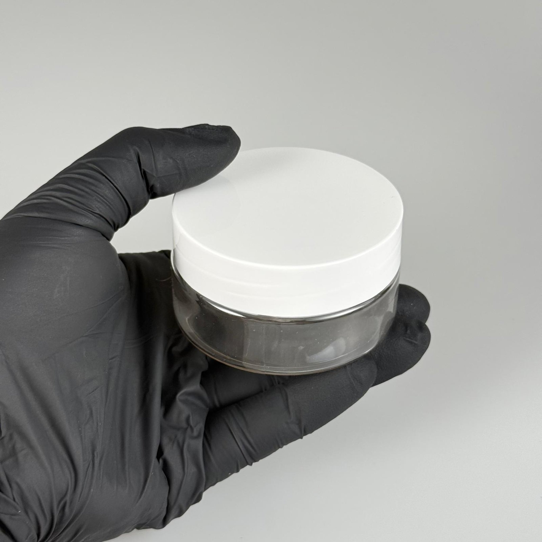 50 CC PET KAVANOZ- BEYAZ KAPAKLI + İÇ TIPALI - 50 ML PLASTİK KAVANOZ - KREM KAVANOZU