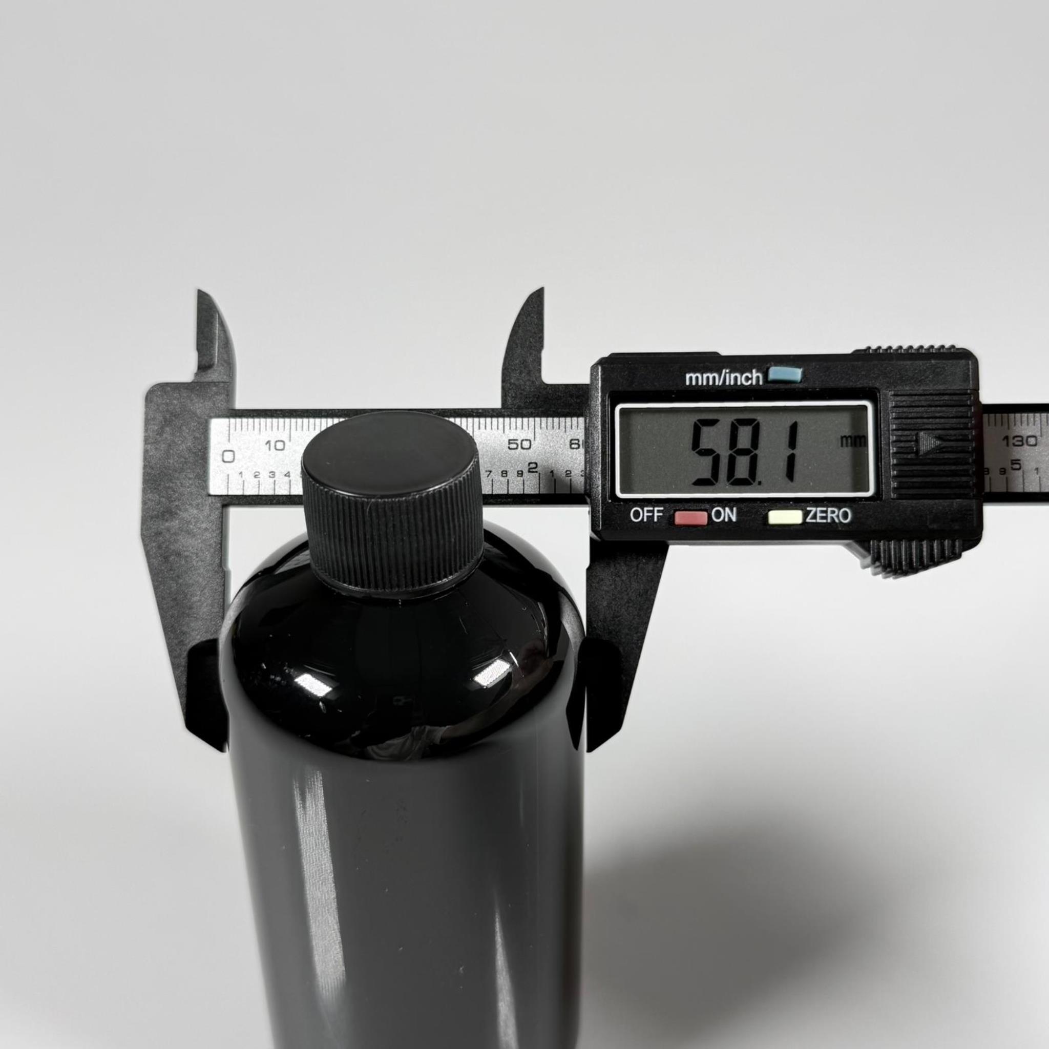 250 CC SİYAH PLASTİK ŞİŞE ZEYNEP MODEL - CONTALI SİYAH KAPAKLI - 250 ML TOMBUL PET ŞİŞE