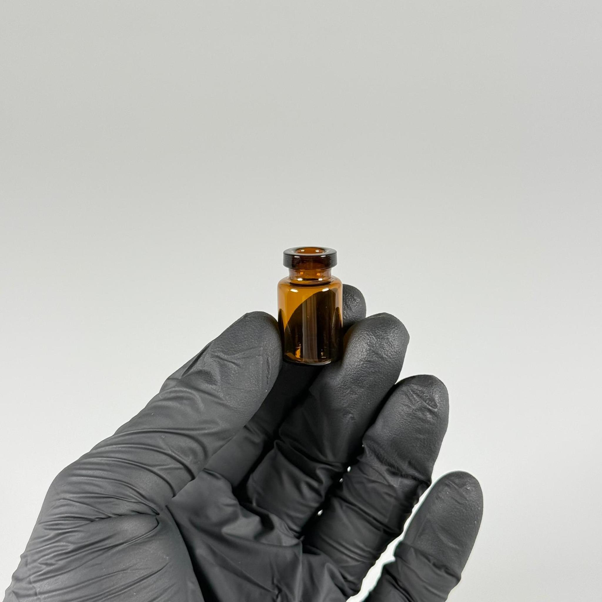 BOROSİLİKAT AMBER CAM ŞİŞE - 2 CC - 16x27 MM - ÇEKME CAM BORU FLAKON İNCE PENİSİLİN ŞİŞESİ - AĞIZ ÇAPI 13 MM