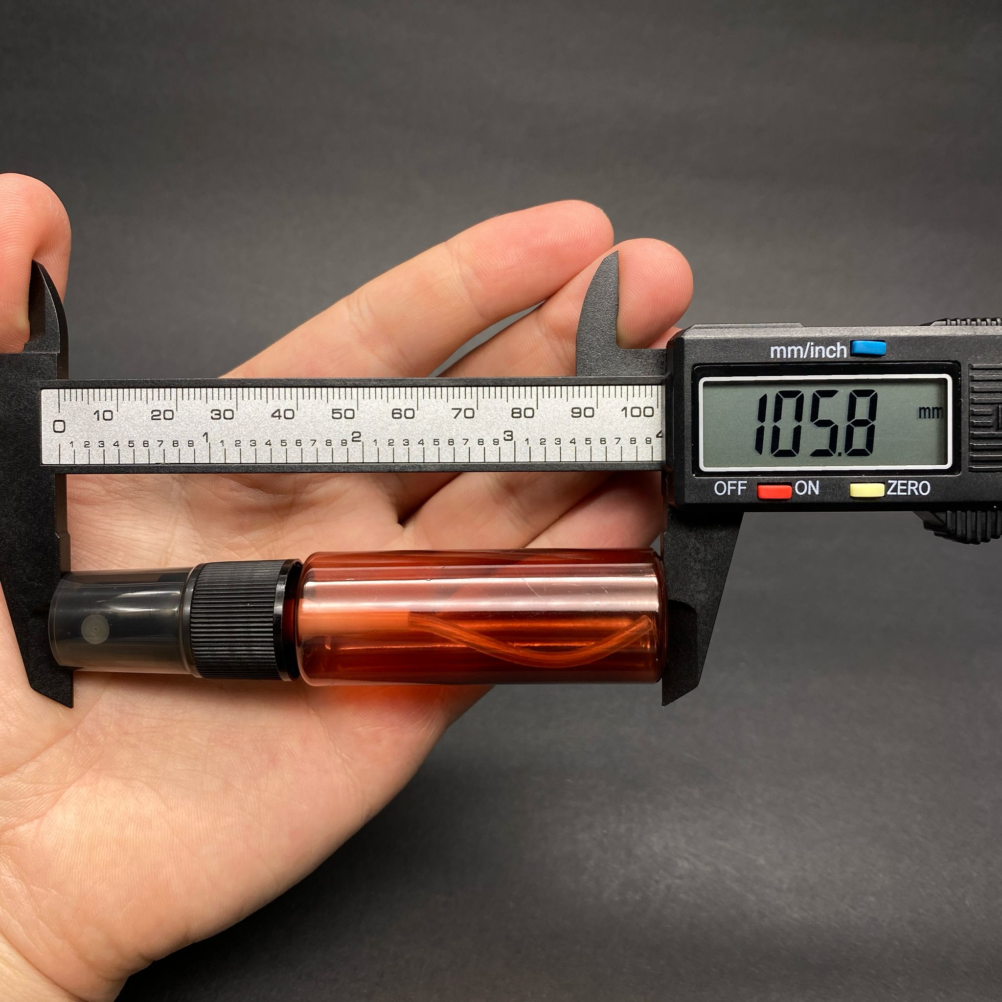 20 CC AMBER PET ŞİŞE - SİYAH SPREYLİ TESTER 20 ML PLASTİK ŞİŞE