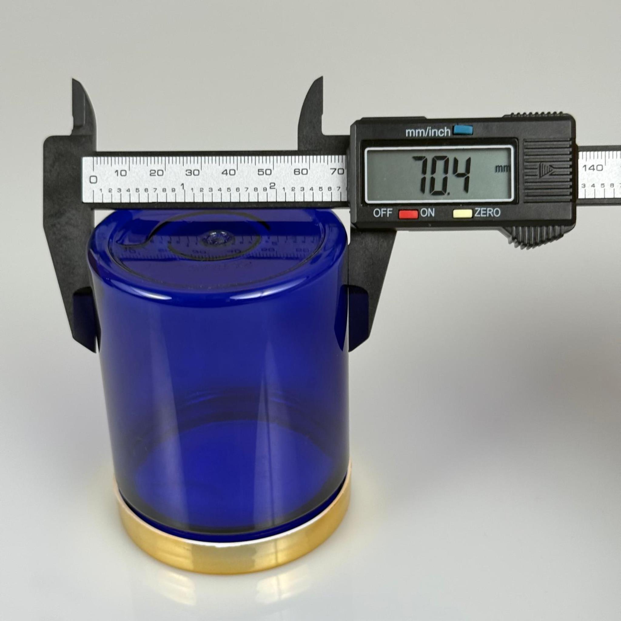300 ML SERT PET KAVANOZ + GOLD KAPLAMALI PLASTİK KAPAK + İÇ TIPA - 300 CC KALIN MAVİ PLASTİK KAVANOZ GOLD KAPLAMALI PLASTİK KAPAKLI İÇ TIPALI TAKIM - KREM KAVANOZLARI