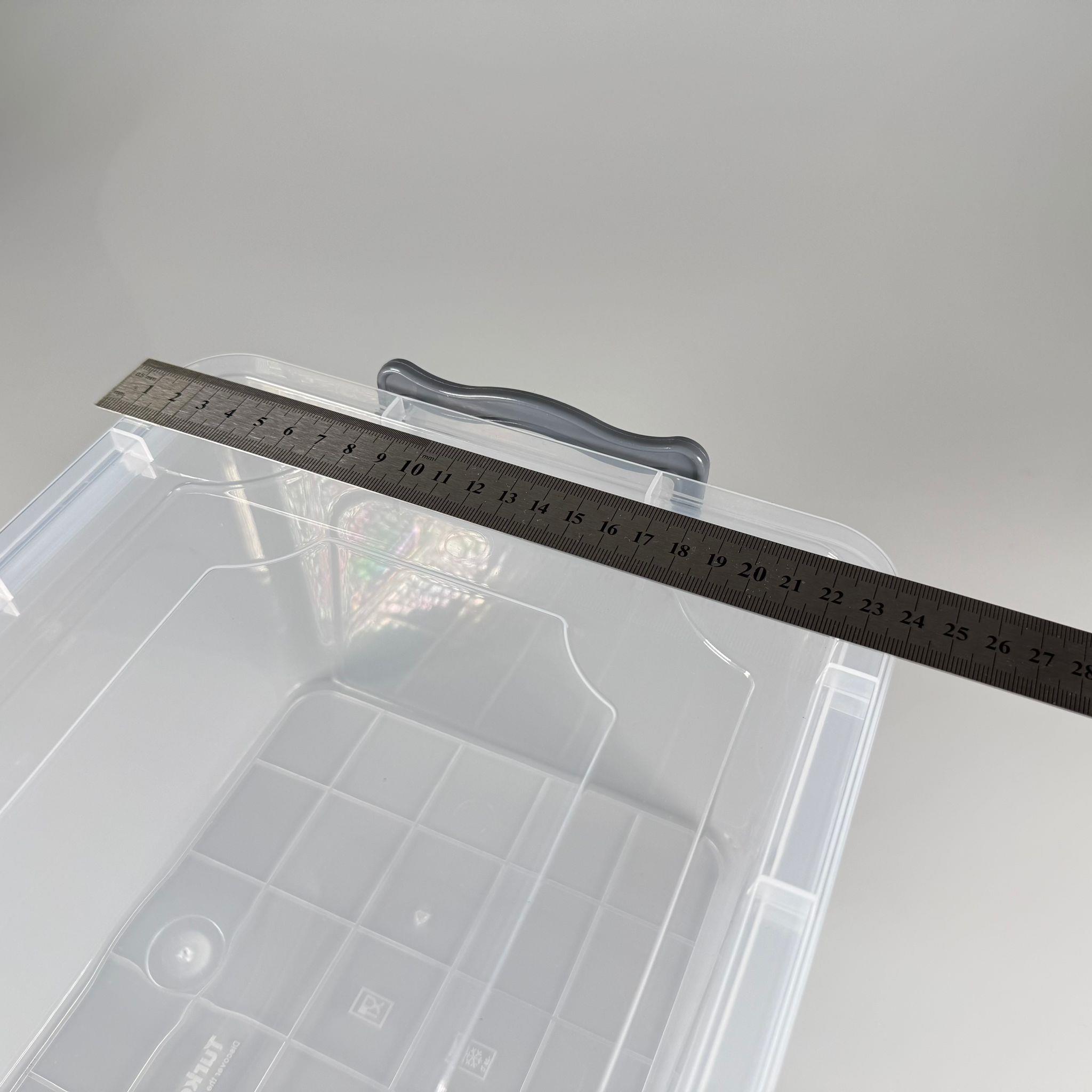 SAKLAMA KABI - DİKDÖRTGEN - 10 LİTRE - 34X24 CM YÜKSEKLİK 15 CM