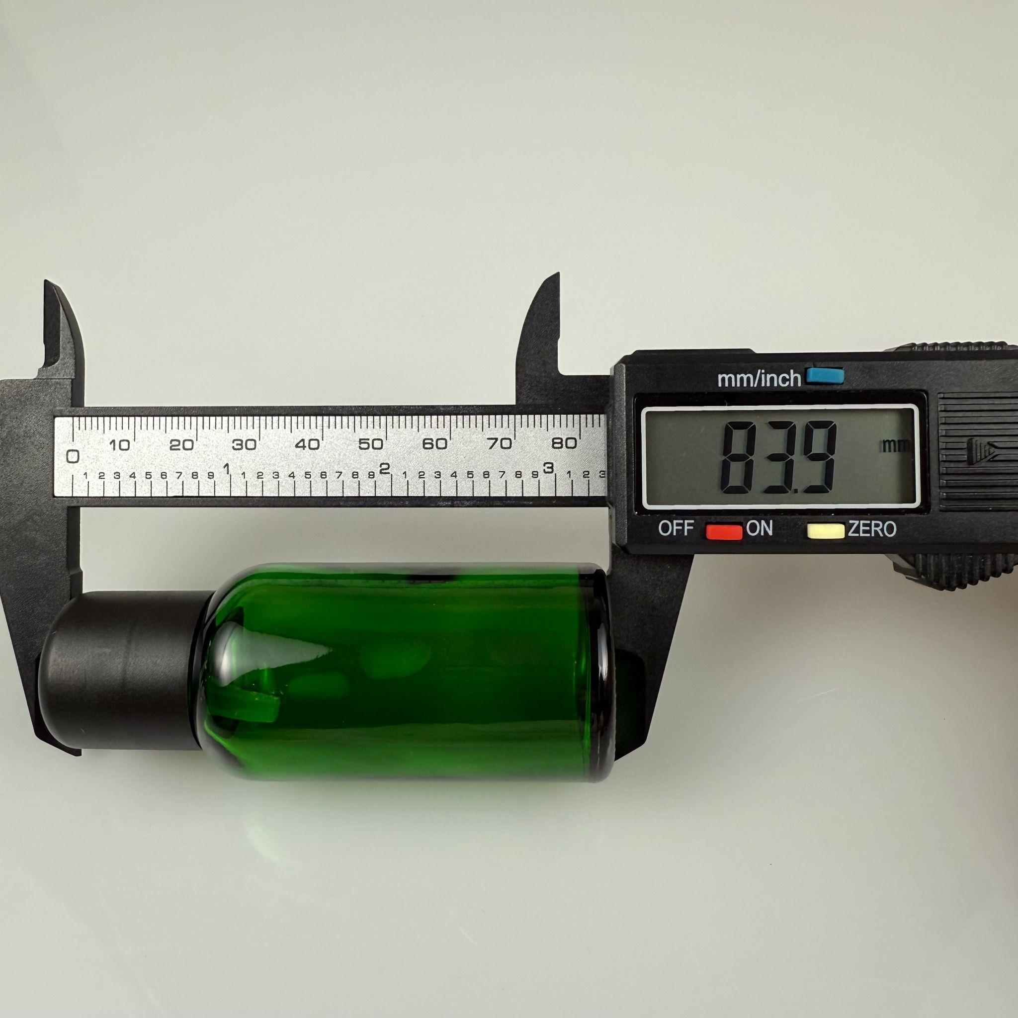 30 CC YEŞİL CAM ŞİŞE + İÇTEN DAMLALIKLI ÇOCUK KİLİTLİ SİYAH KAPAK - YEŞİL 30 ML KİLİT KAPAKLI DAMLATMALI ŞİŞE