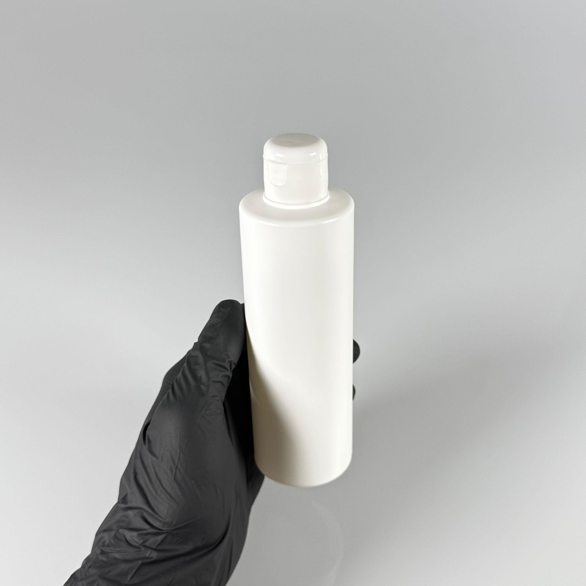 200 CC (SİLME 250 CC) BEYAZ SİLİNDİR MODEL MAT SERT POLİETİLEN ŞİŞE - BEYAZ FLİPTOP KAPAKLI - ÇITÇIT KAPAKLI - AÇILIR KAPANIR KAPAKLI - 200 ML BEYAZ PLASTİK ŞİŞE