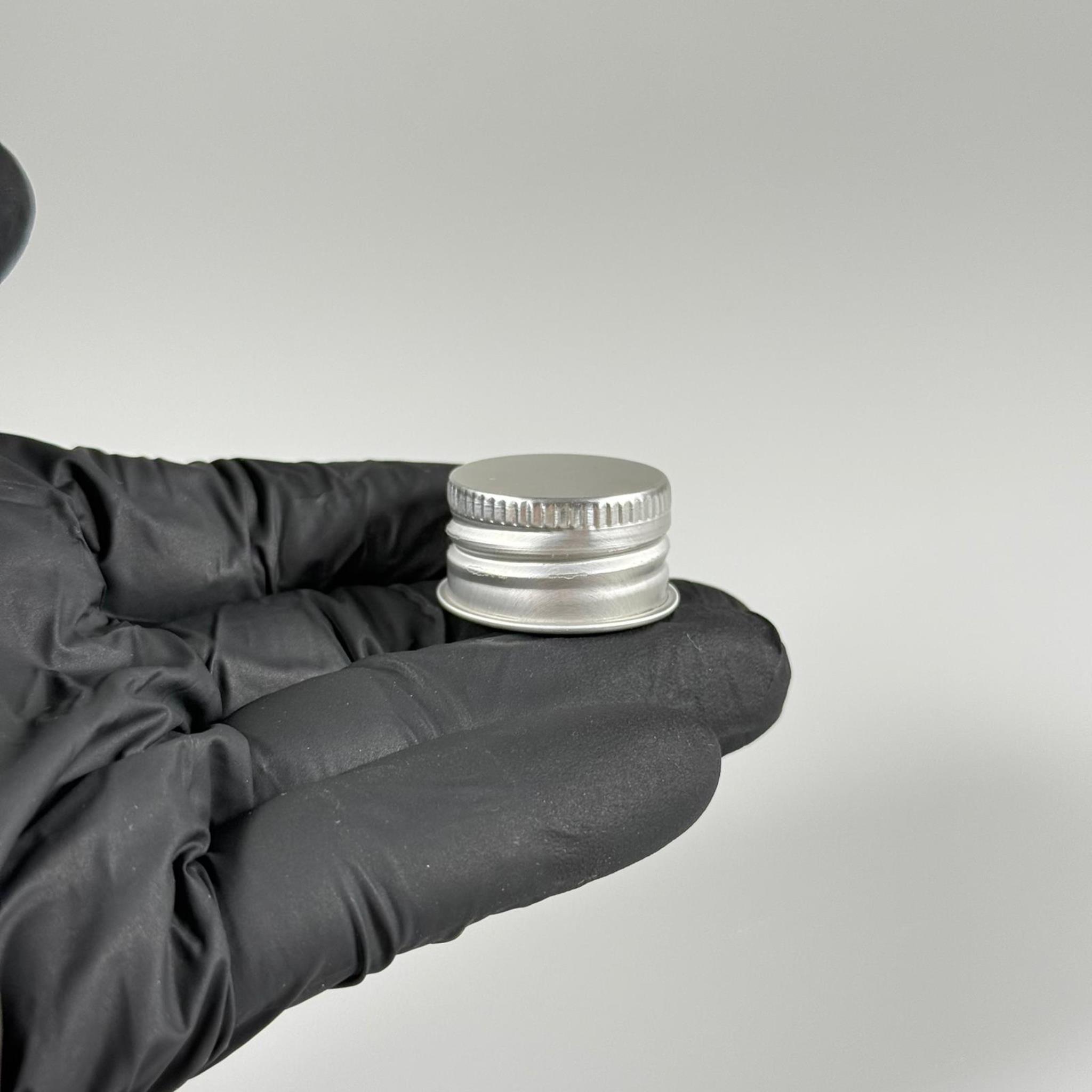 24 MM VİDALI METAL ALÜMİNYUM GÜMÜŞ KAPAK