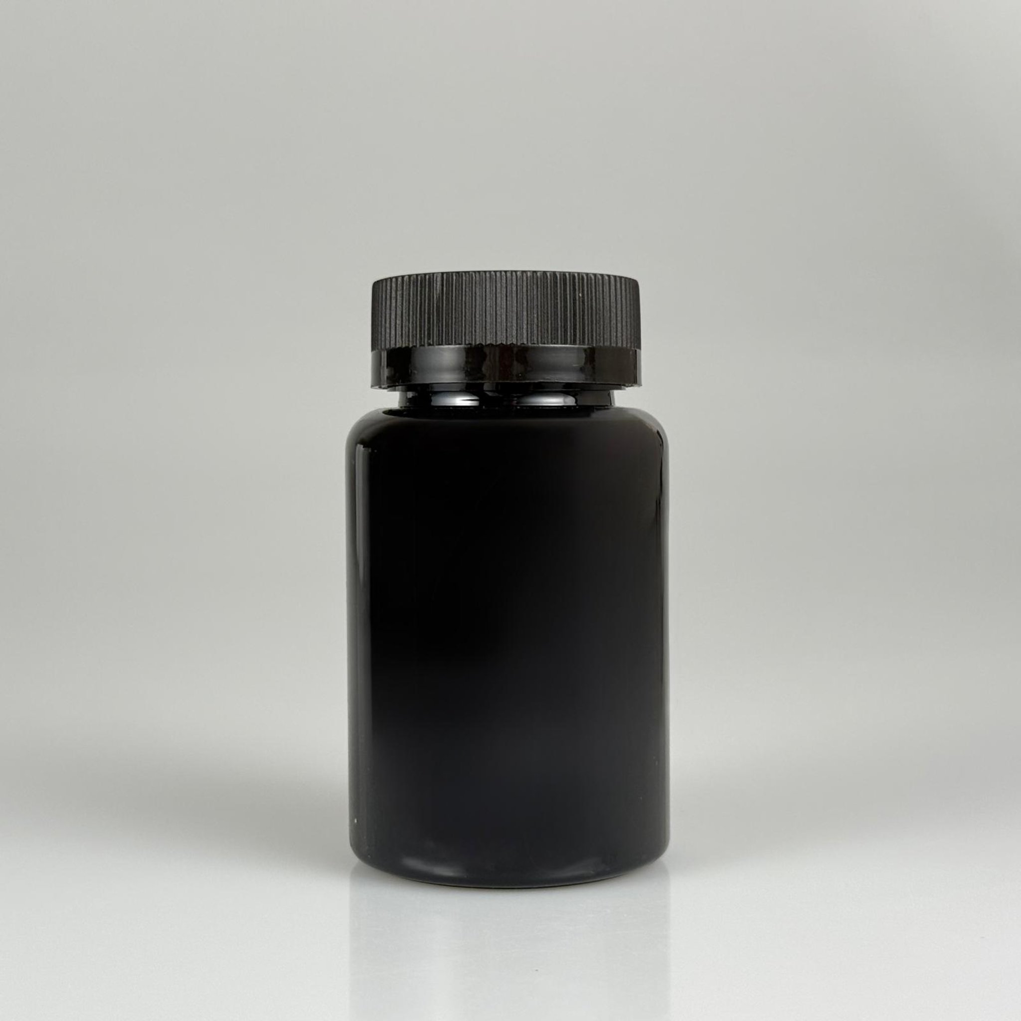 150 ML ÇOCUK KİLİT KAPAKLI TABLET ŞİŞESİ  - 150 CC SİYAH PET KAVANOZ + 38 MM SİYAH ÇOCUK KİLİTLİ KAPAK TAKIM -  KAPSÜL KUTUSU - İLAÇ ŞİŞESİ - MEDİKAL HAP ŞİŞESİ - FARMASÖTİK KAVANOZ