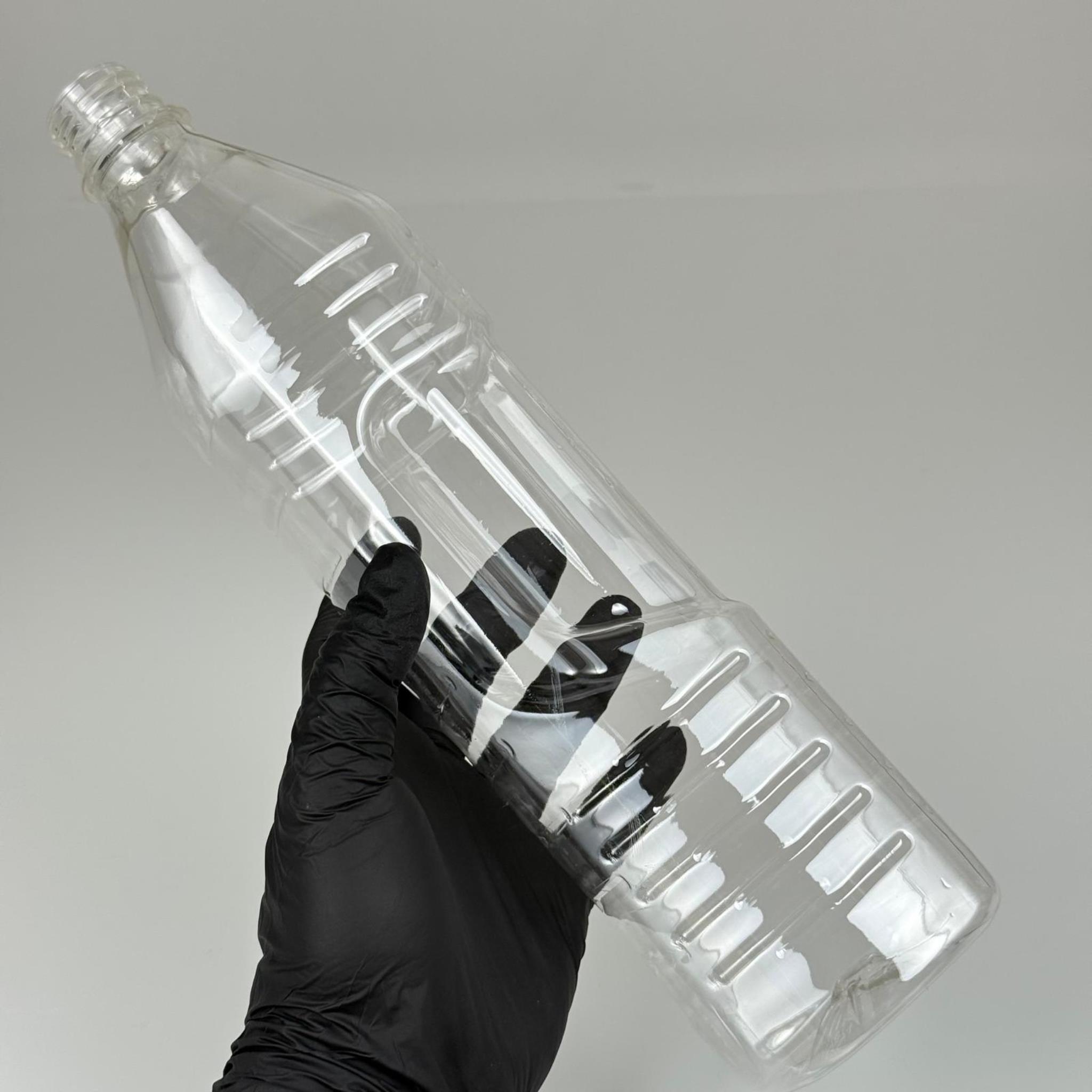 1000 CC KÖŞELİ MODEL PET ŞİŞE KAPAKSIZ (28 AĞIZ VİDALI)  - 1 LİTRE KÖŞELİ PET ZEYTİNYAĞ ŞİŞESİ