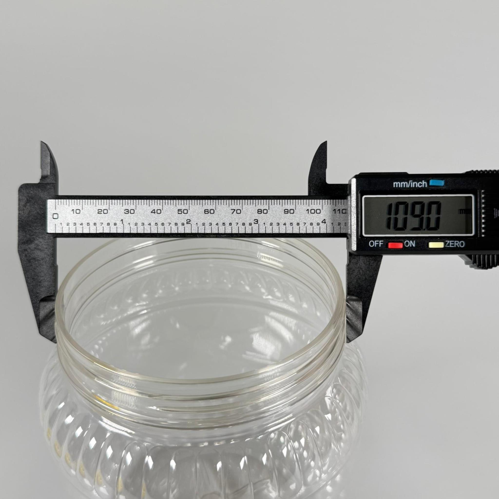 1300 CC PET KAVANOZ - SİYAH KAPAKLI - PLASTİK KAVANOZ - 1,3 LT PET BİDON - 1300 ML YUVARLAK KAVANOZ 110 MM AĞIZ- TURŞU, ZEYTİN VB İÇİN BOŞ PLASTİK BİDONLARI