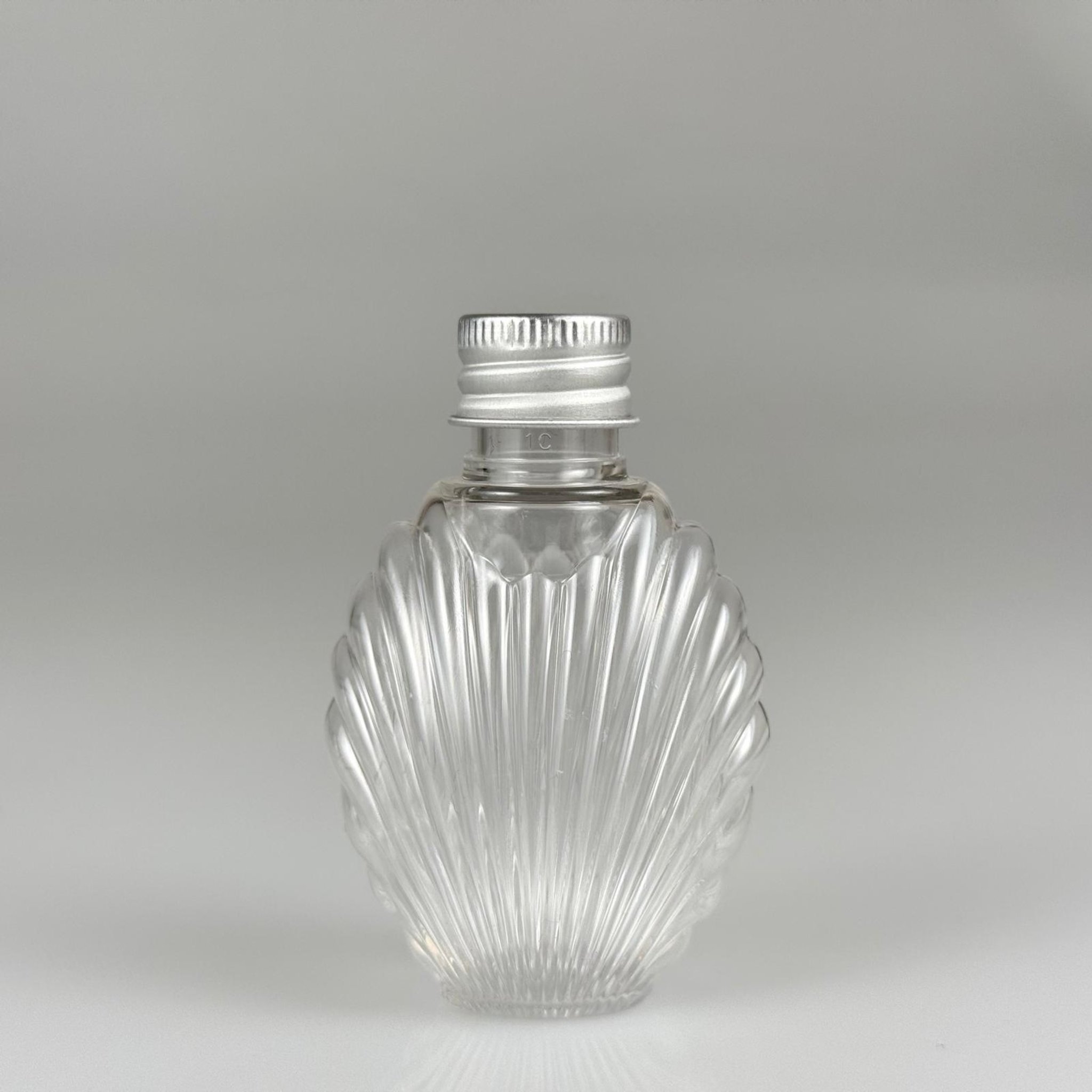 40 CC ŞEFFAF İSTİRİDYE PET ŞİŞE + KÖPÜK CONTALI GÜMÜŞ ALÜMİNYUM METAL KAPAKLI TAKIM - 40 ML KAPAKLI CAMPET ŞİŞE