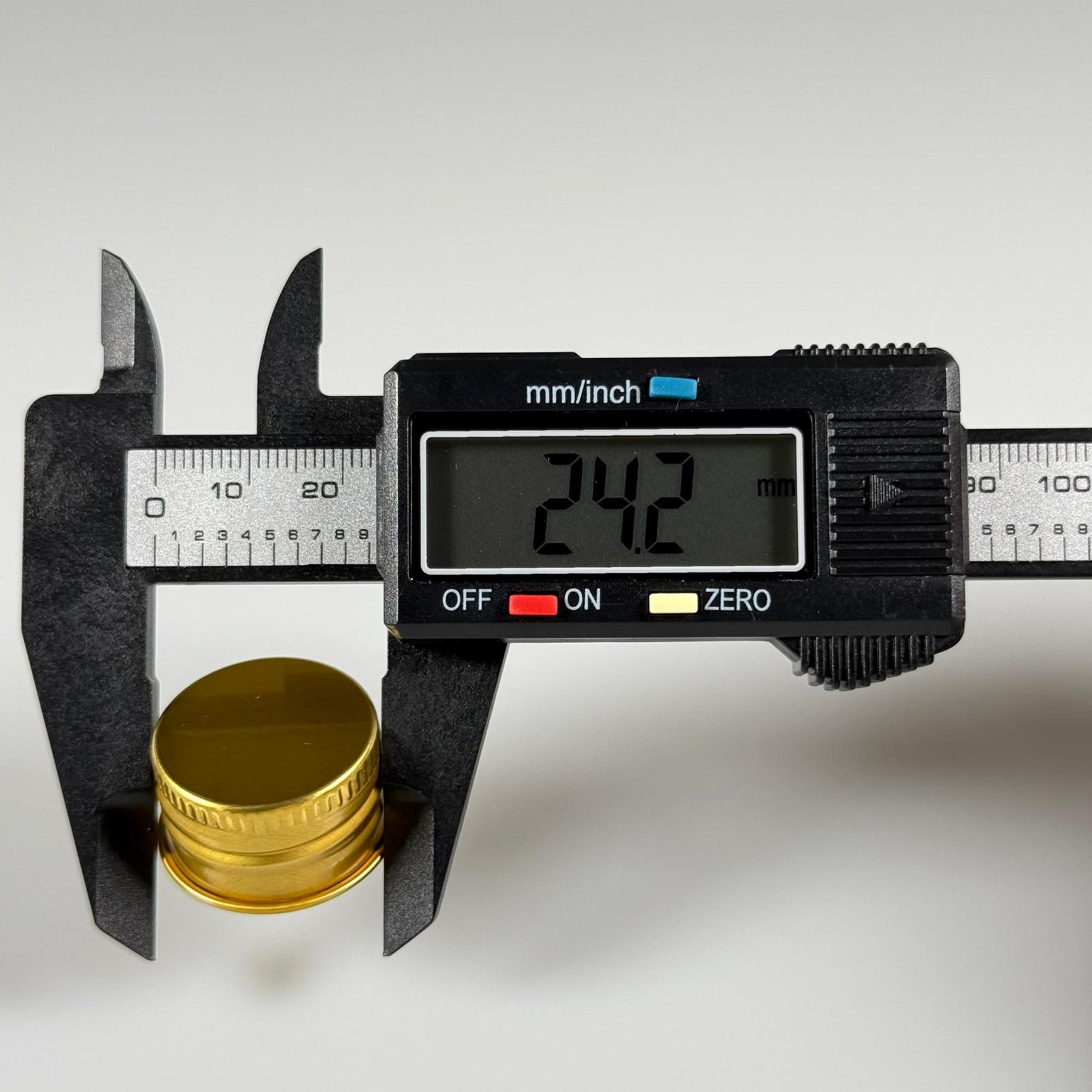 24 MM VİDALI METAL GOLD KAPAK