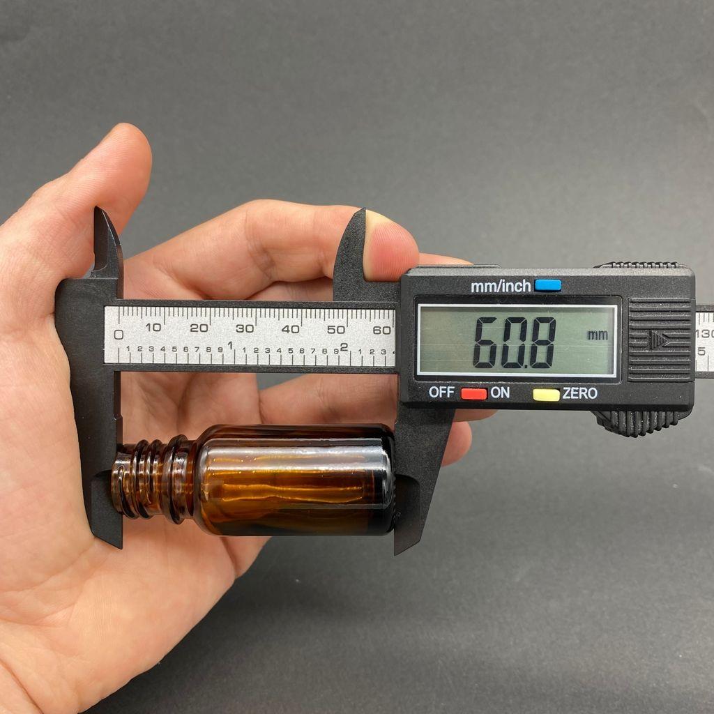 10 CC AMBER CAM ŞİŞE KAPAKSIZ (18 AĞIZ) - 10 ML CAM ŞİŞE - KAHVERENGİ